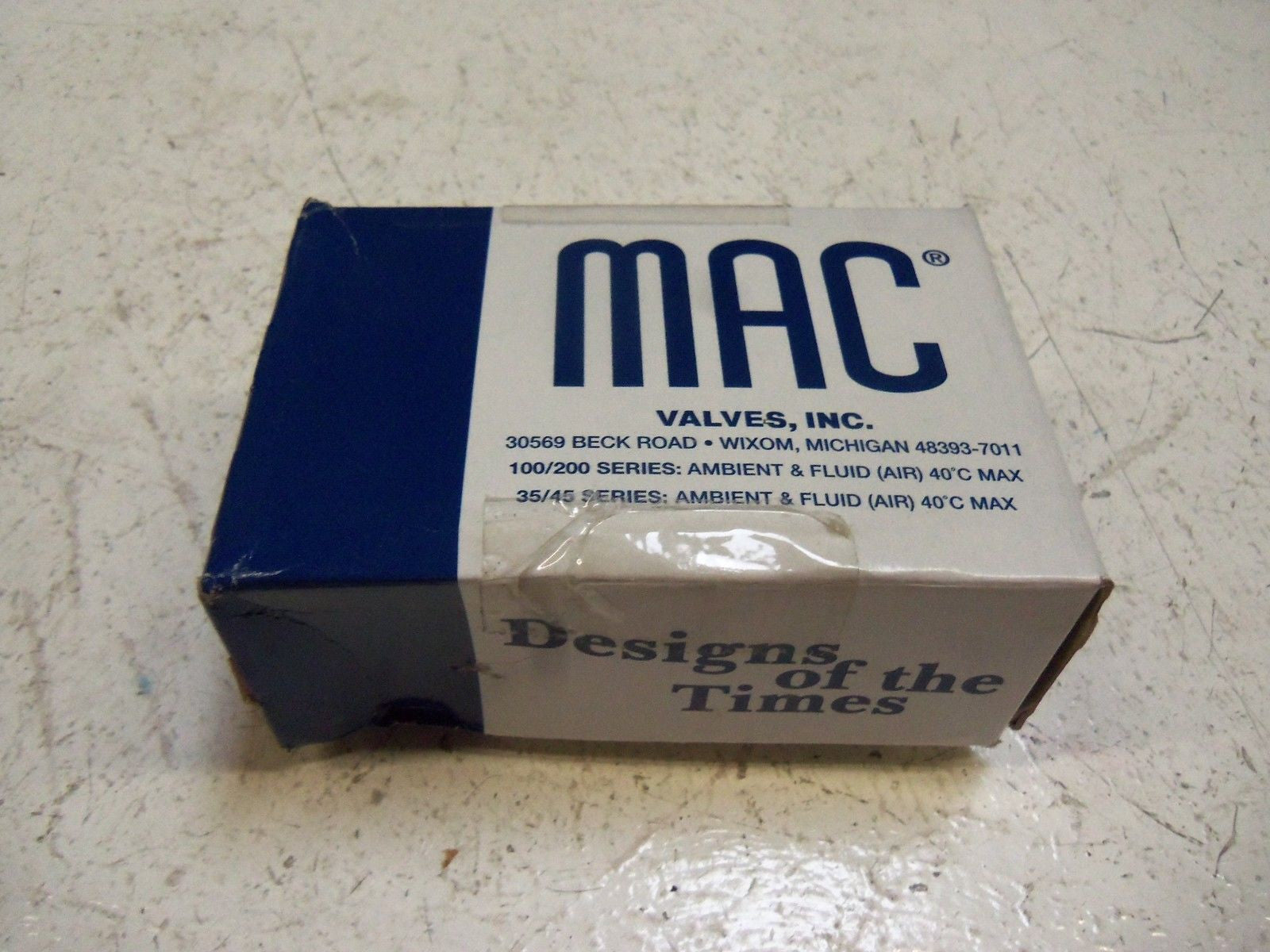 MAC 183B-112BA SOLENOID VALVE *NEW IN BOX*