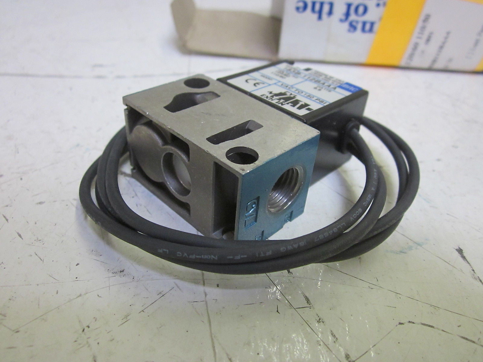 MAC 183B-112BA SOLENOID VALVE 120V *NEW IN BOX*