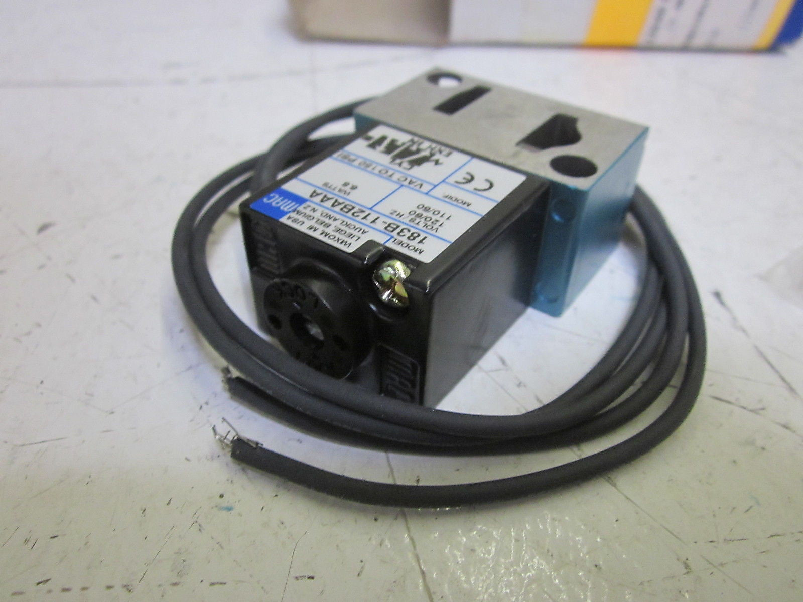 MAC 183B-112BA SOLENOID VALVE 120V *NEW IN BOX*