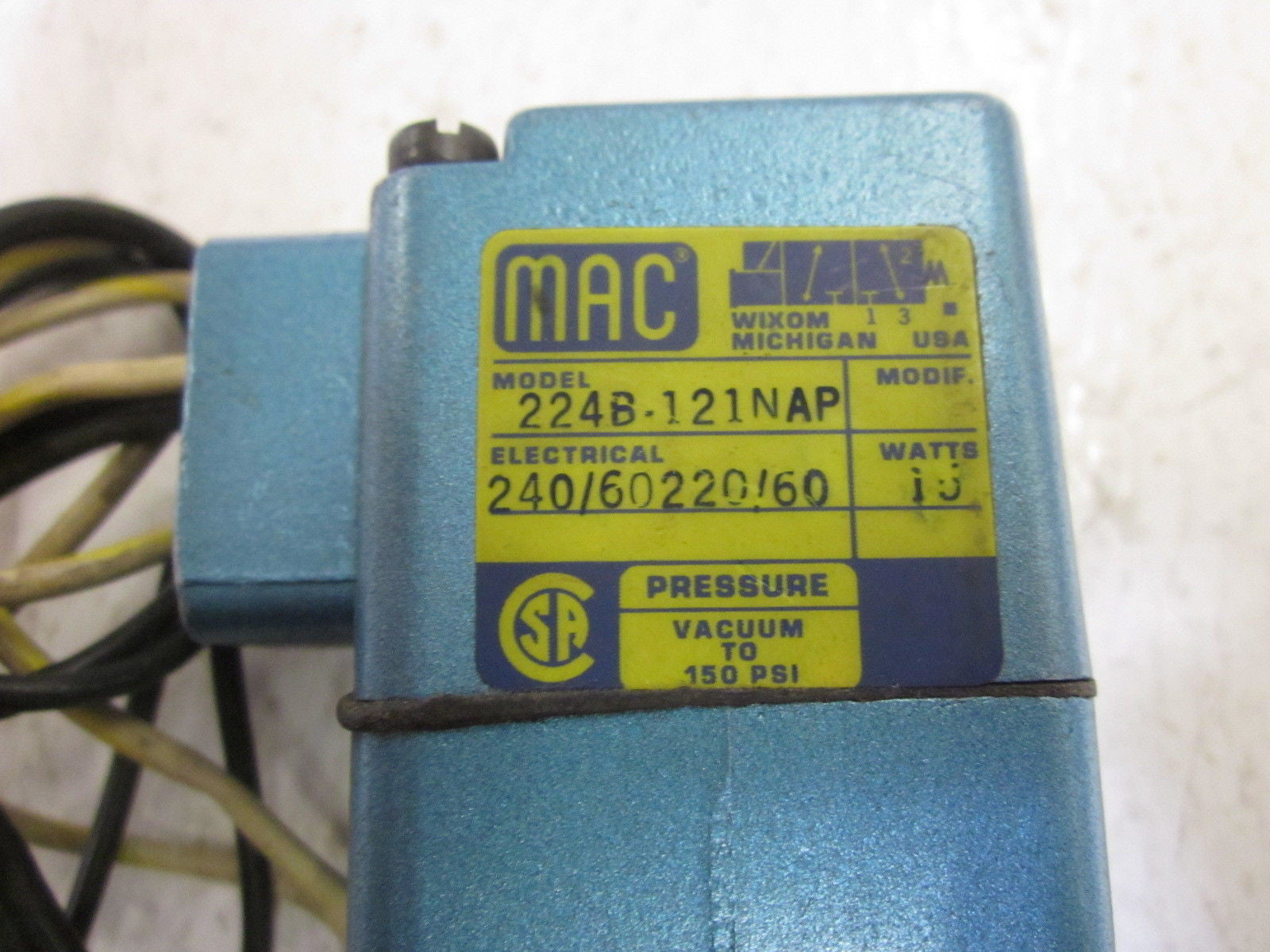 MAC 224B-121NAP *USED*