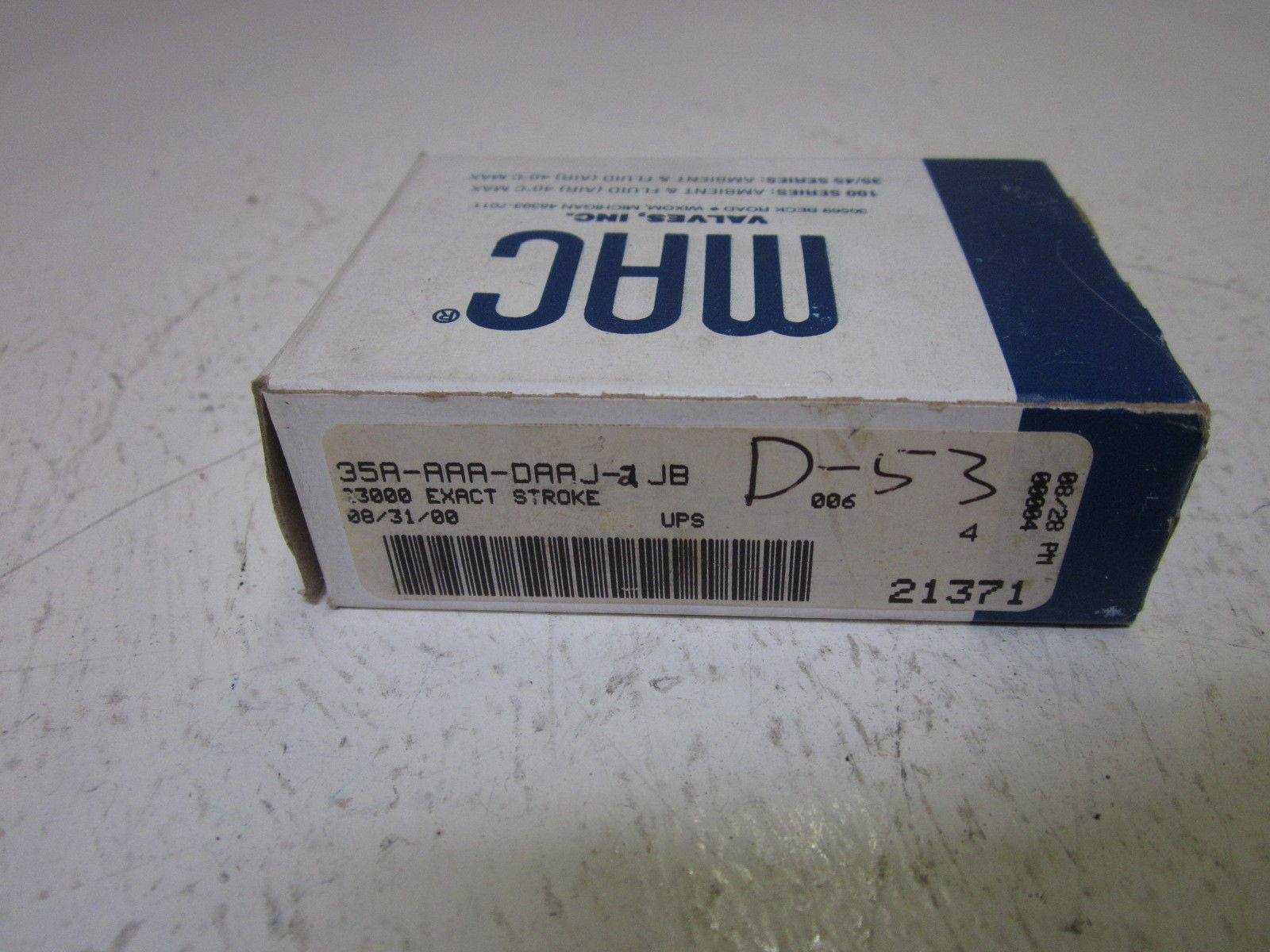 MAC 35A-AAA-DAAJ-2JB *NEW IN BOX*