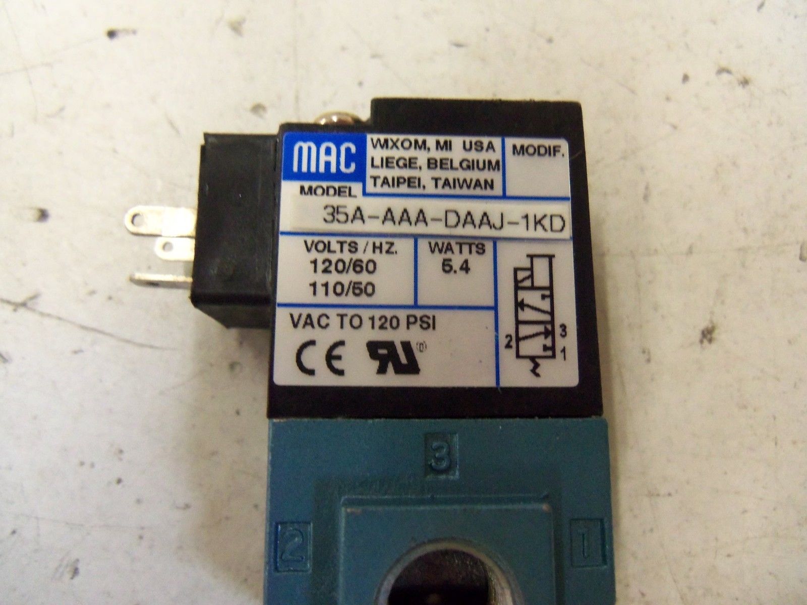 MAC 35A-AAA-DAAJ-IKD *USED *