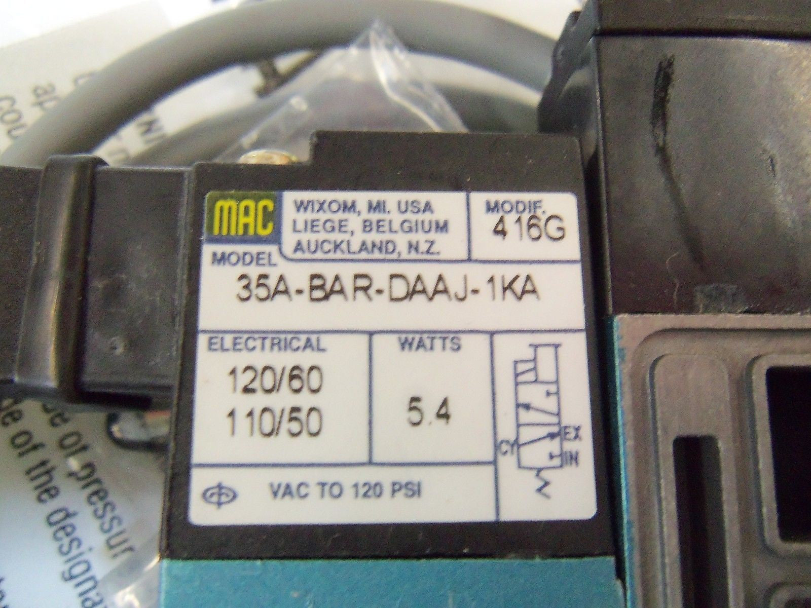 MAC 35A-BAR-DAAJ-1KA *NEW IN BOX*