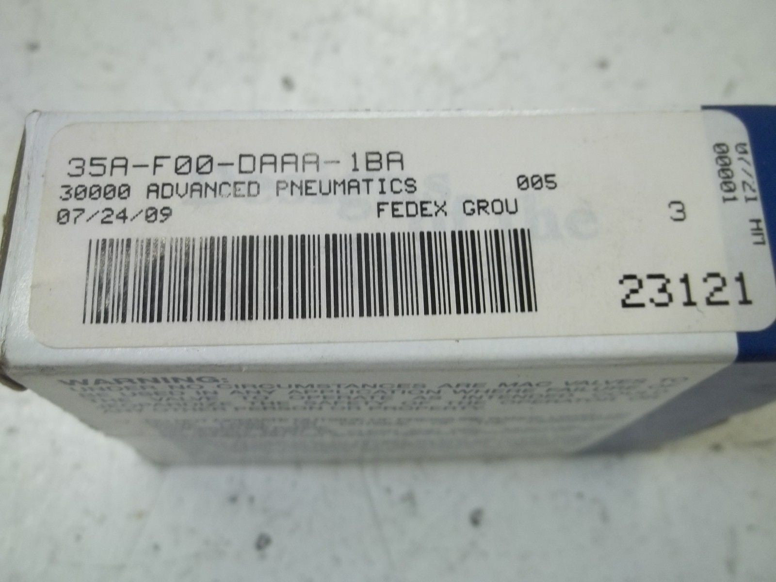 MAC 35A-F00-DAAA-1BA SOLENOID VALVE *NEW IN BOX*