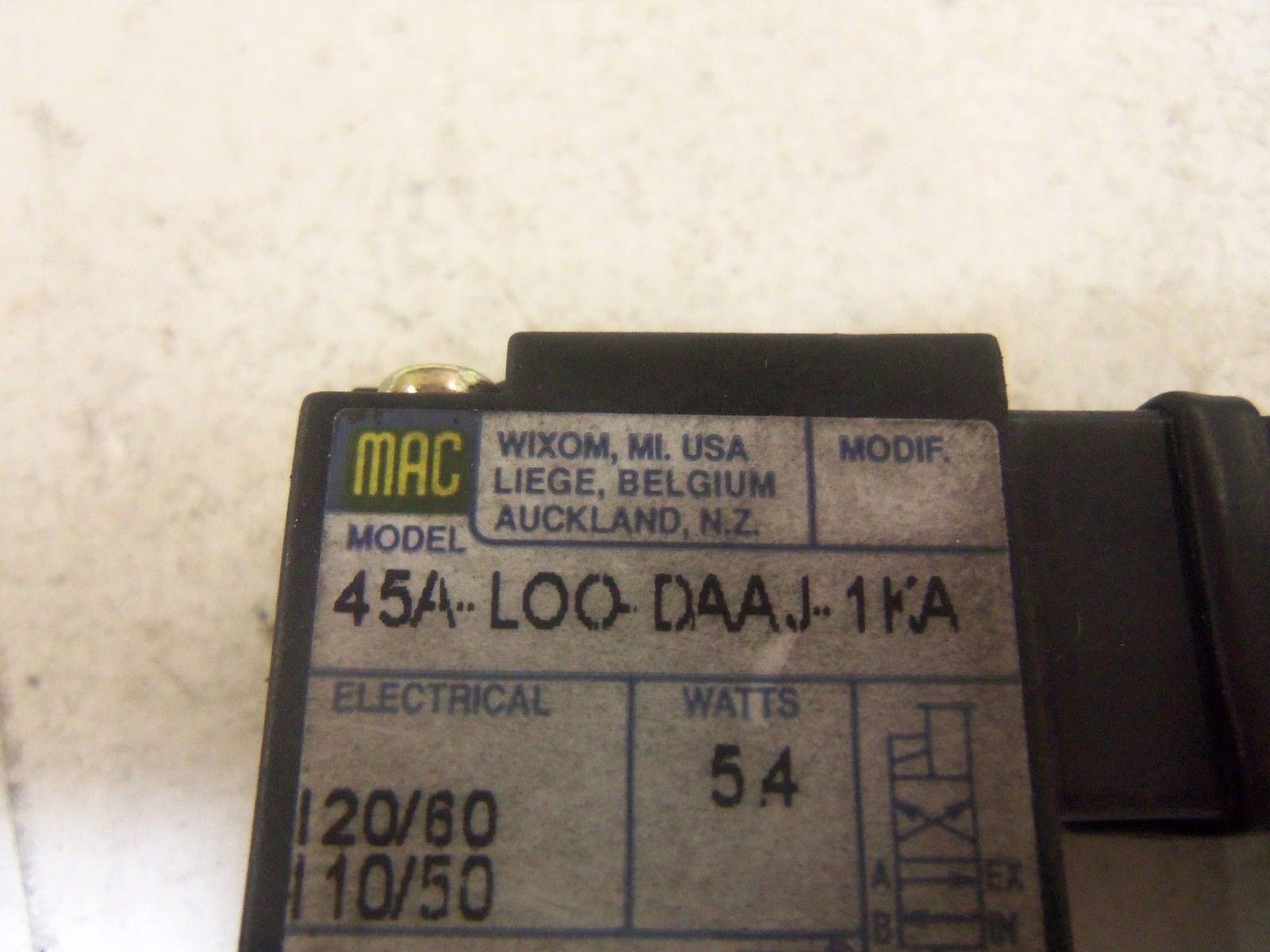 MAC 45A-L00-DAAJ-1KA *USED*