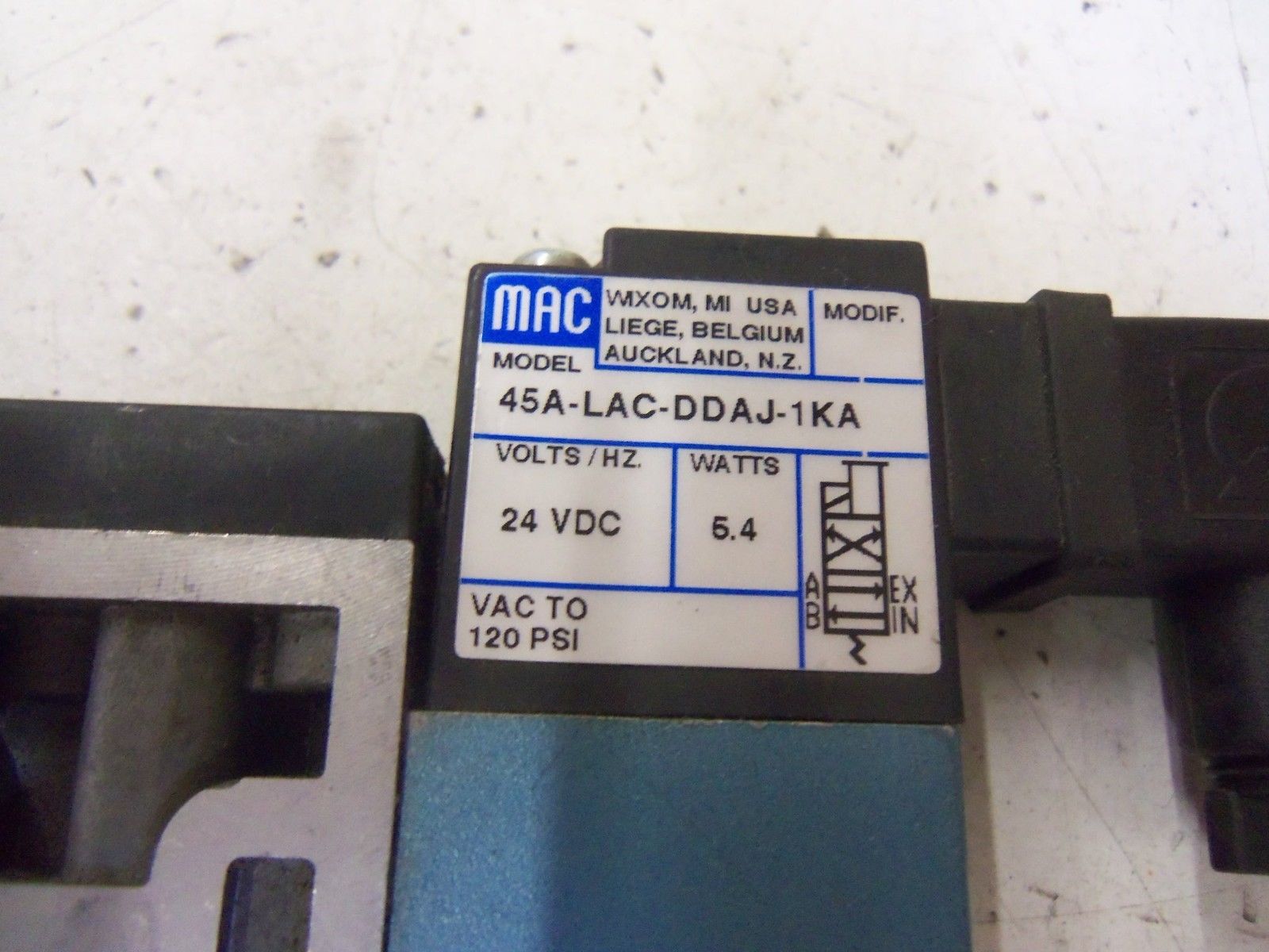 MAC 45A-LAC-DDAJ-1KA *USED*