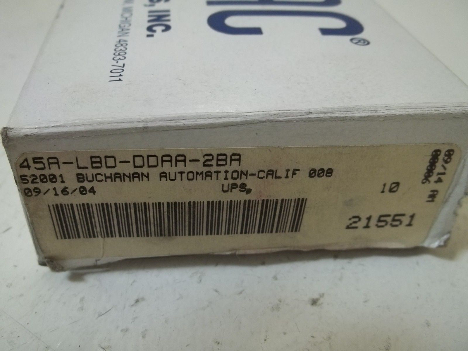MAC 45A-LBC-DDAA-2BA *NEW IN BOX*