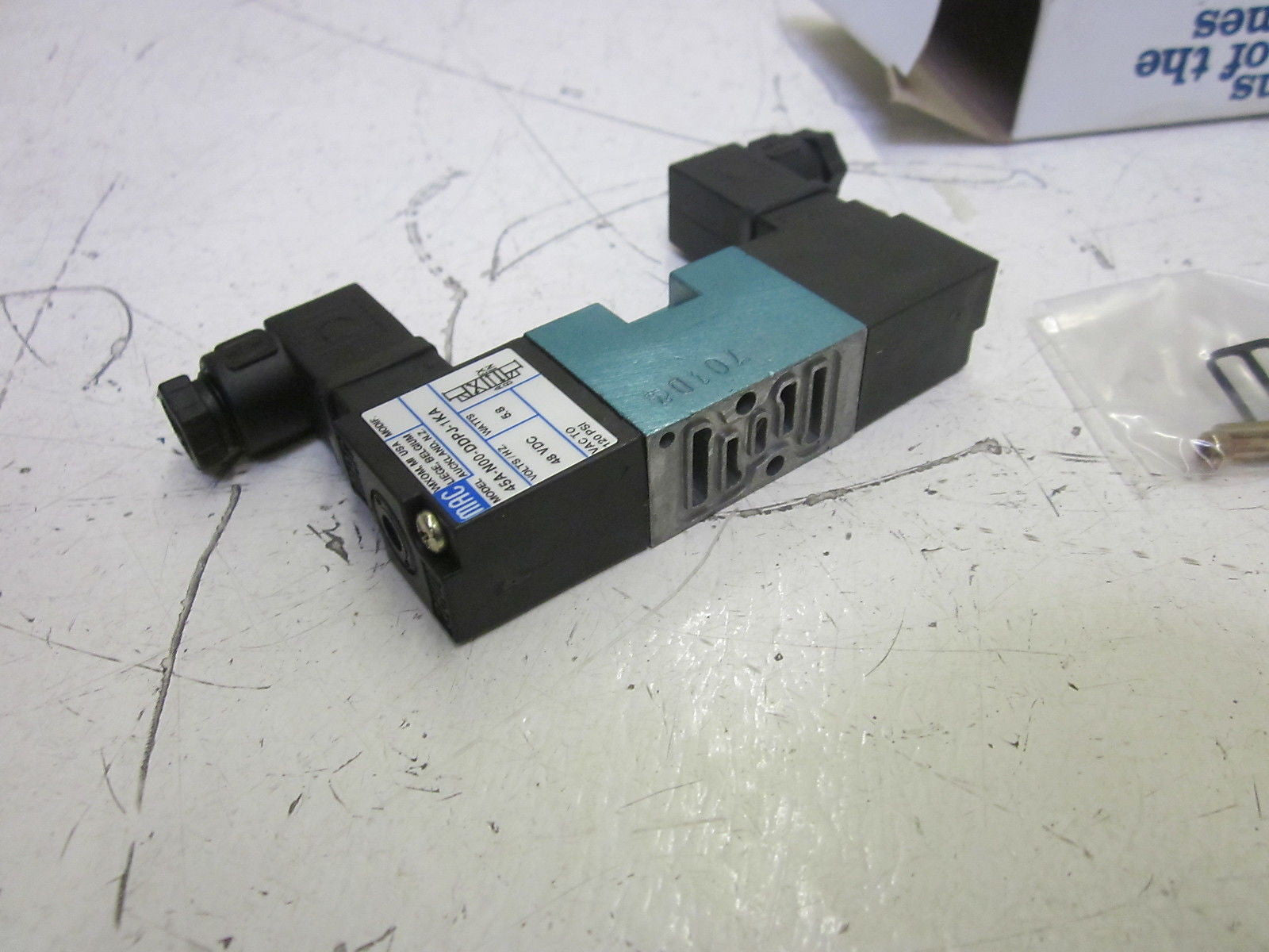 MAC 45A-N00-DDPJ-1KA SOLENOID VALVE 48VDC *NEW IN BOX*