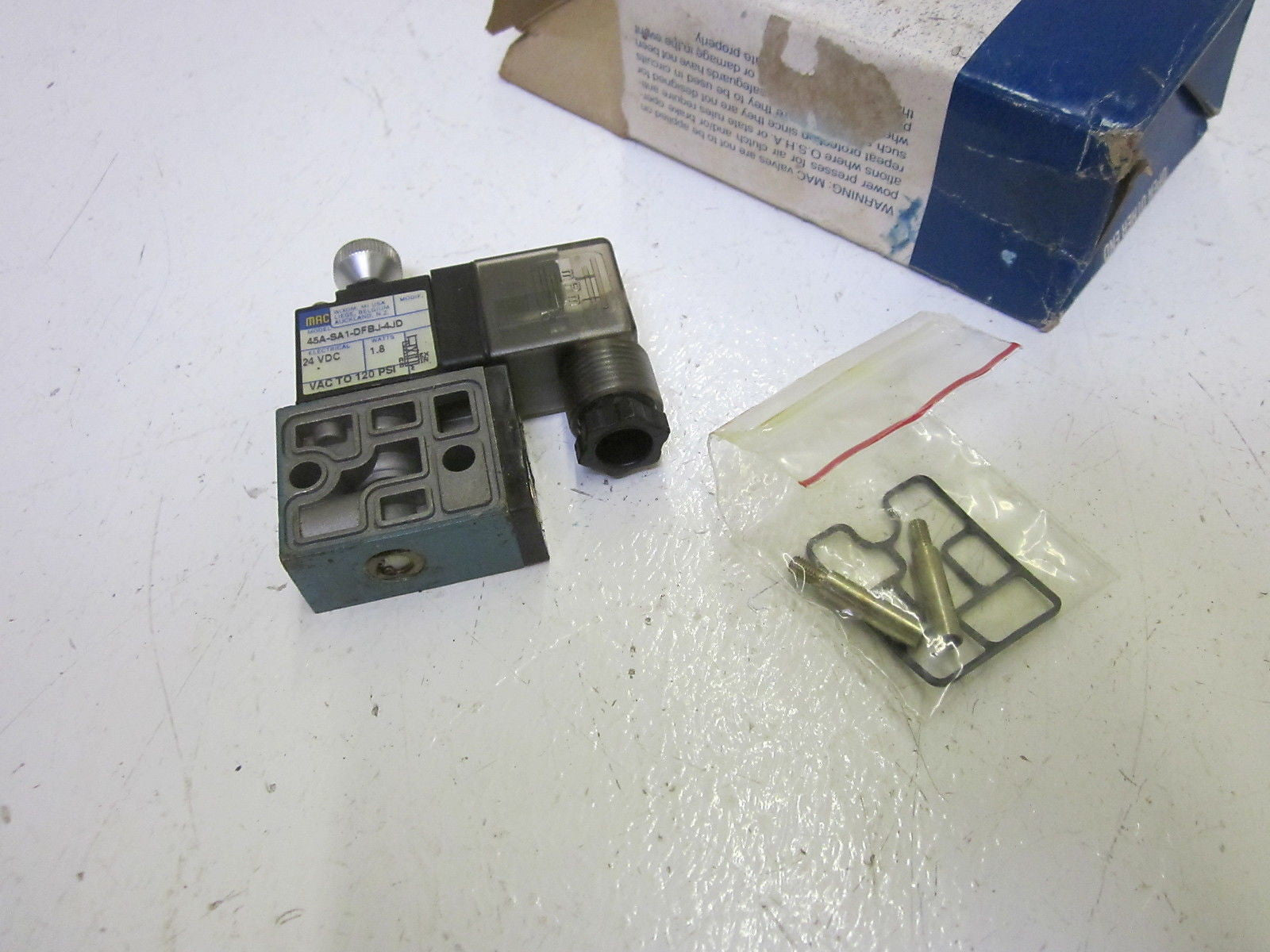MAC 45A-SA1-DFBJ-4JD VALVE *USED*