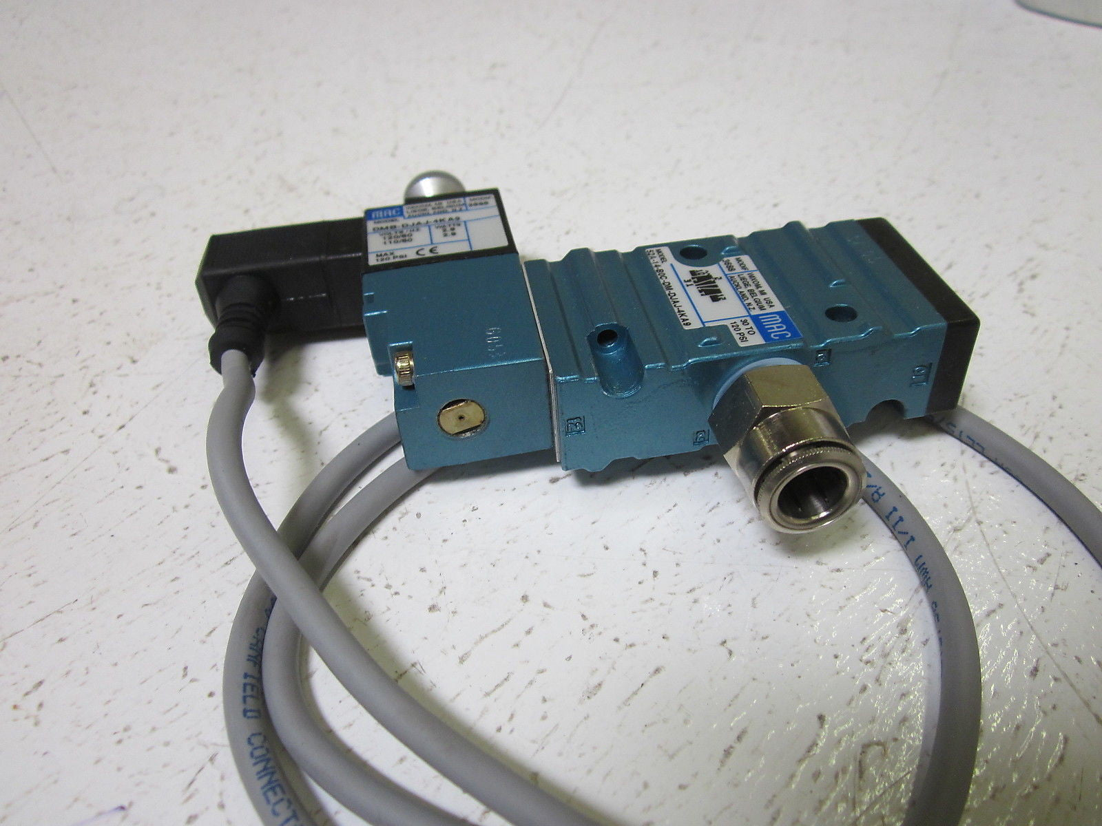MAC 52A-14-B0C-DM-DJAJ-4KA9  VALVE *USED*
