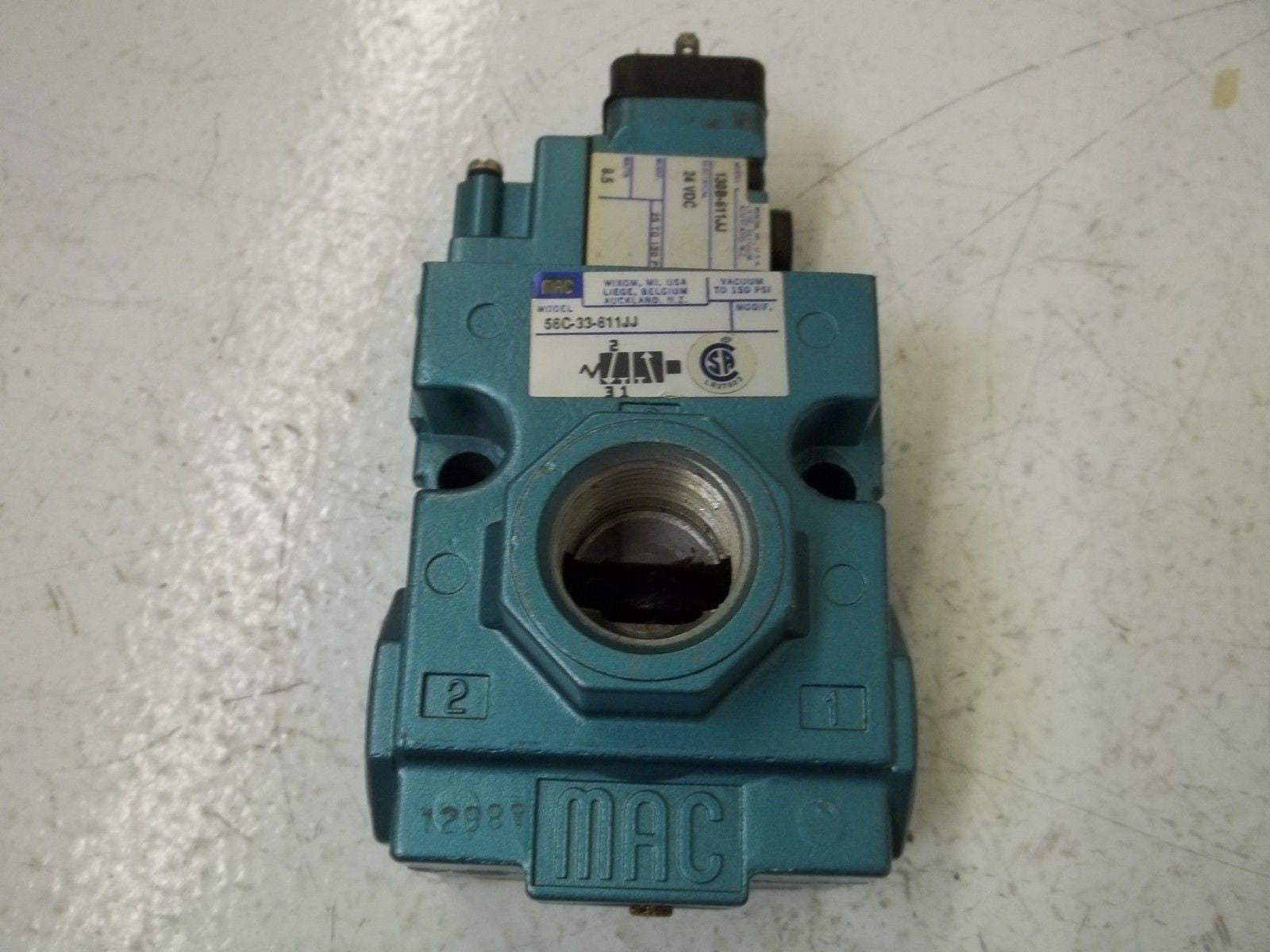 MAC 56C-33-611JJ *USED*