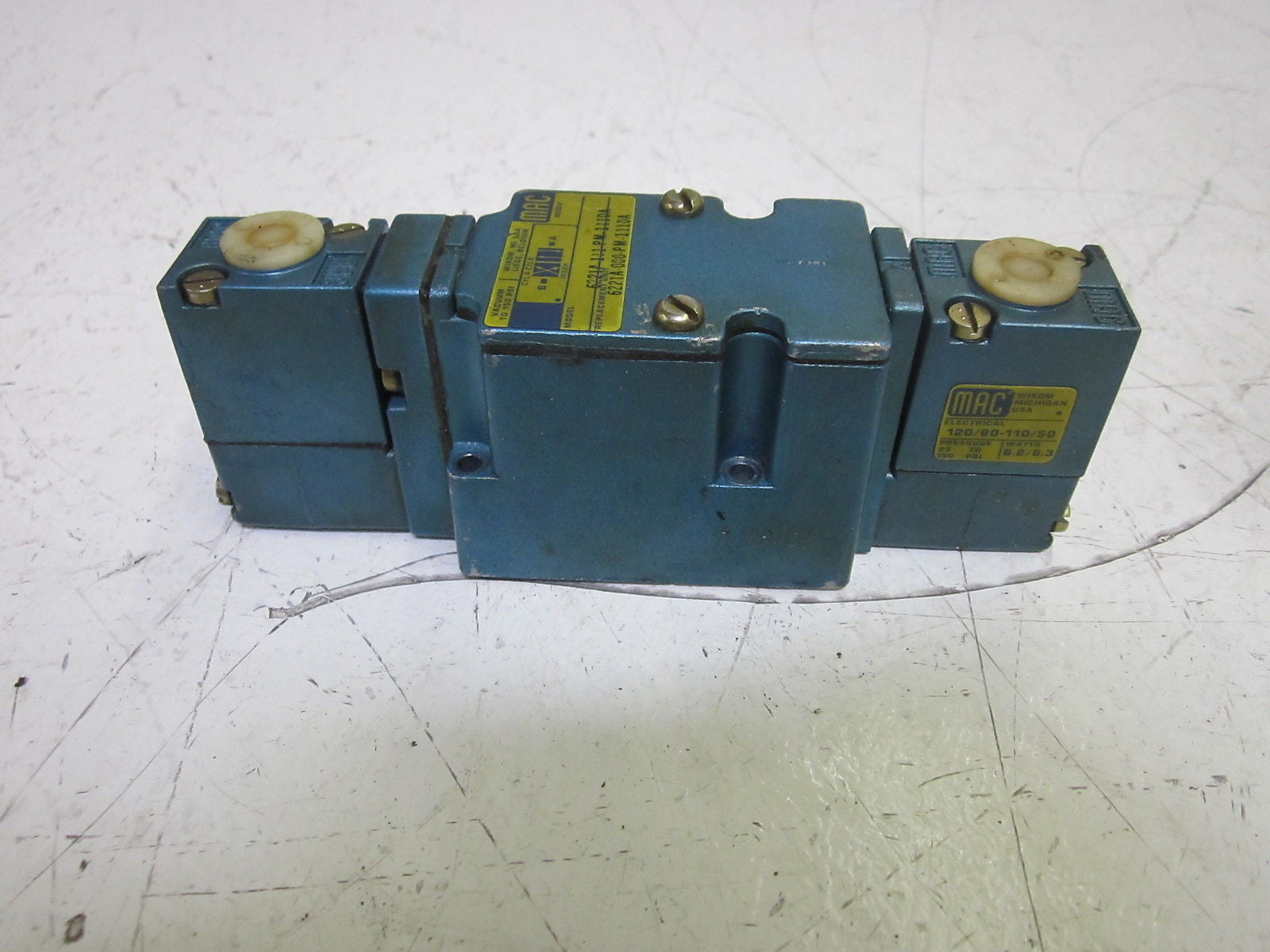 MAC 6221A-111-PM-111DA VALVE 120V  *USED*