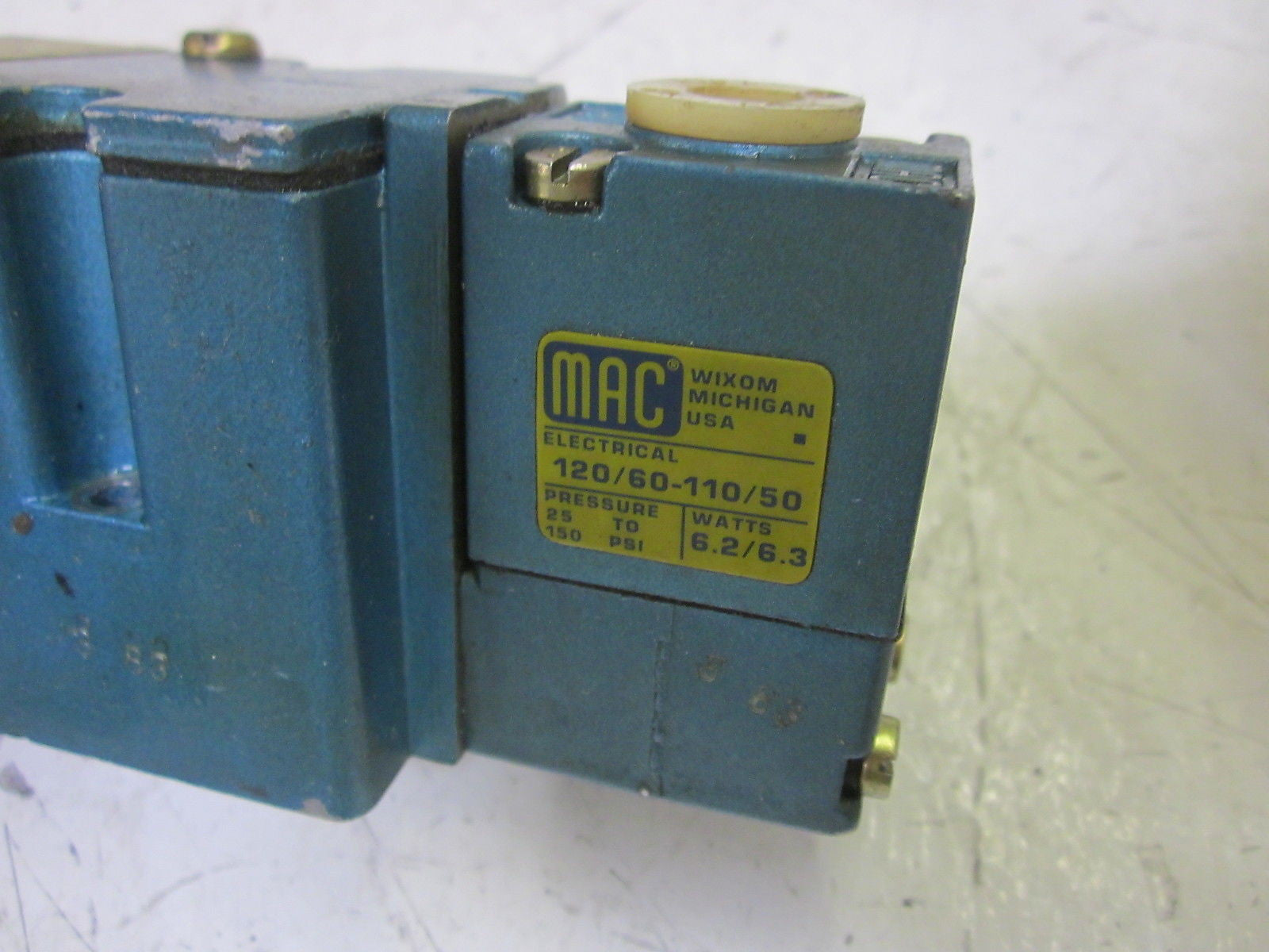 MAC 6221A-111-PM-111DA VALVE 120V  *USED*