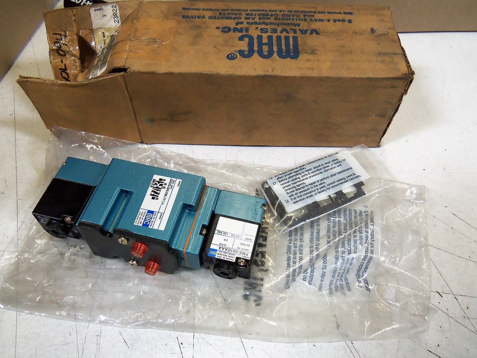 MAC 6223C-000-PM-591DA VALVE *NEW IN BOX*