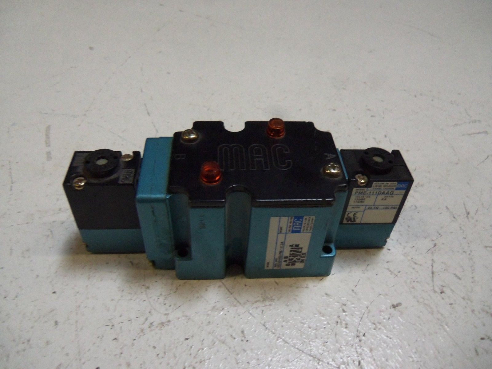 MAC 6323D-000-PM-111DA PNEUMATIC VALVE *USED*