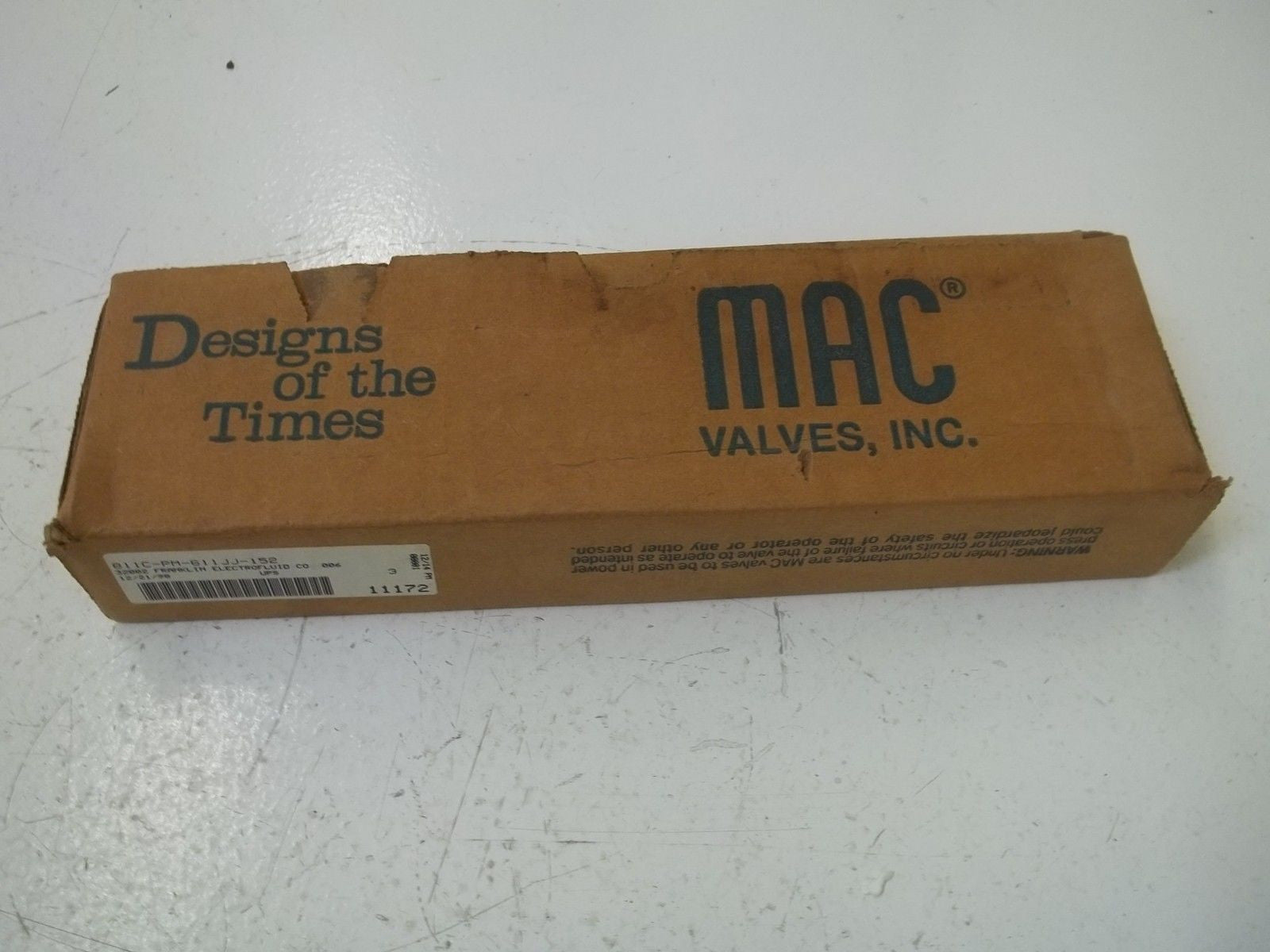 MAC 811C-PM-611JJ-152 *NEW IN BOX*