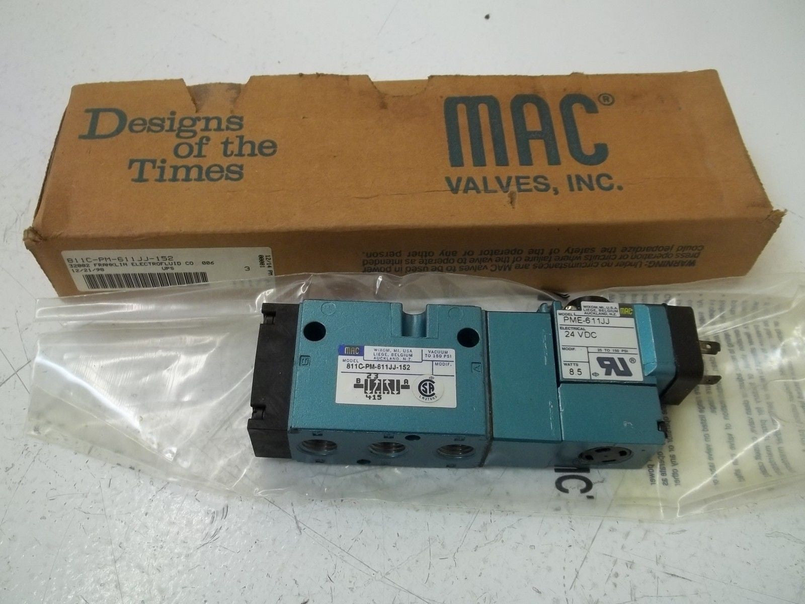 MAC 811C-PM-611JJ-152 *NEW IN BOX*