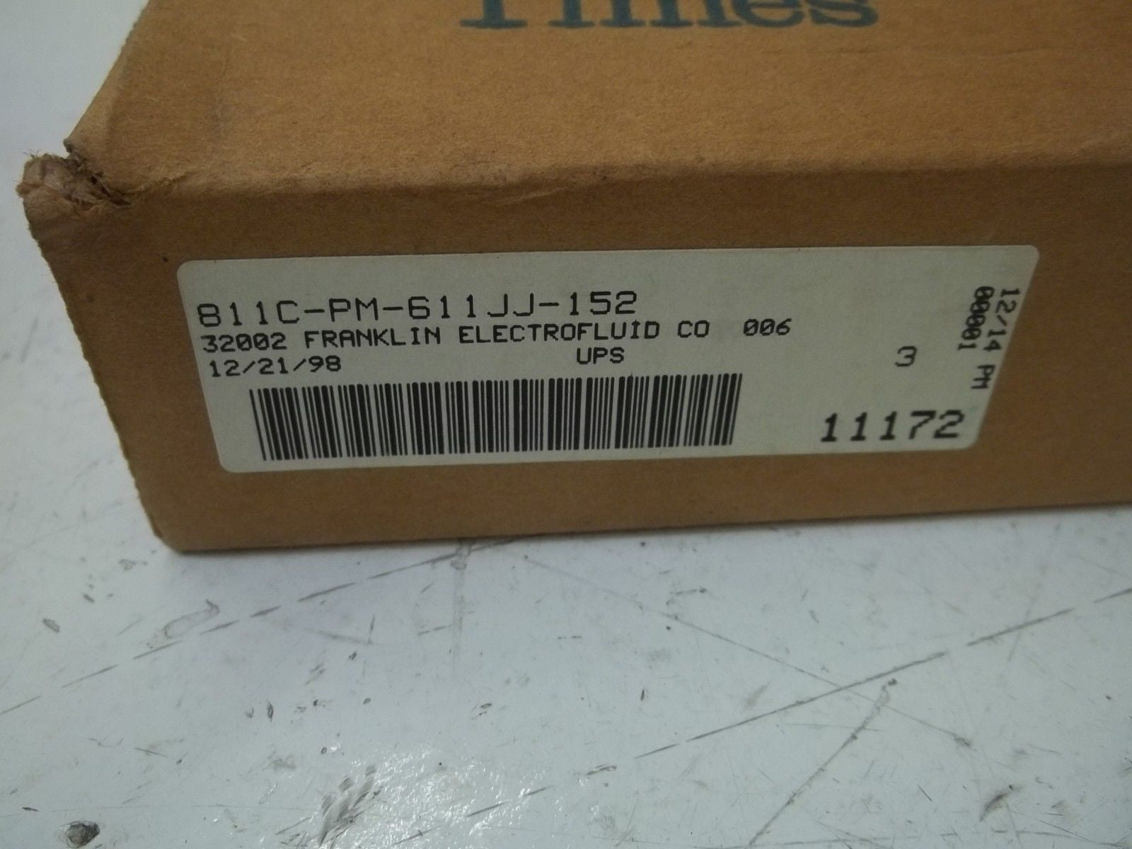 MAC 811C-PM-611JJ-152 *NEW IN BOX*