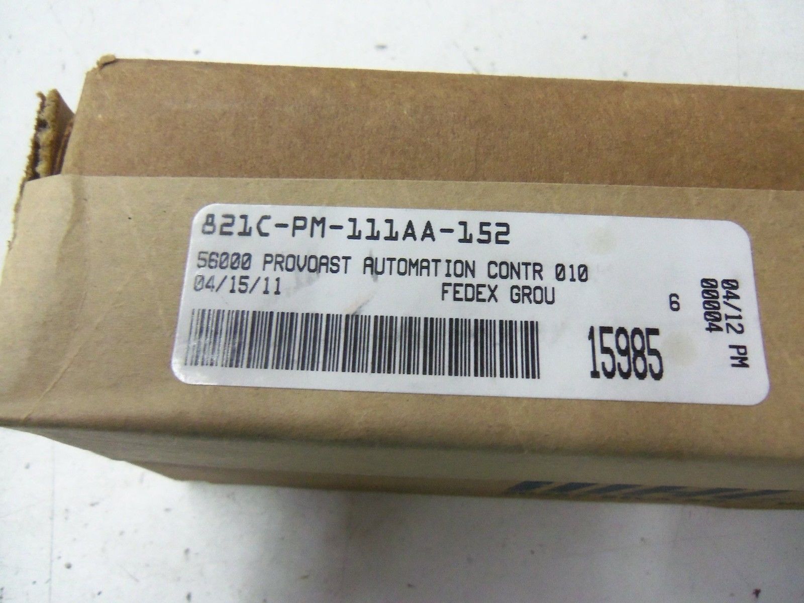 MAC 821C-PM-111AA-1523 *FACTORY SEALED*