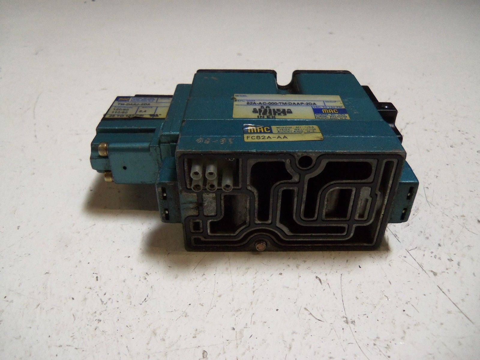 MAC 82A-AC-000-TM-DAAP-2DA SOLENOID VALVE *USED*