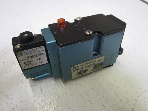 MAC 82A-AC-CKA-TM-DDA5-2DA SOLENOID VALVE *USED*