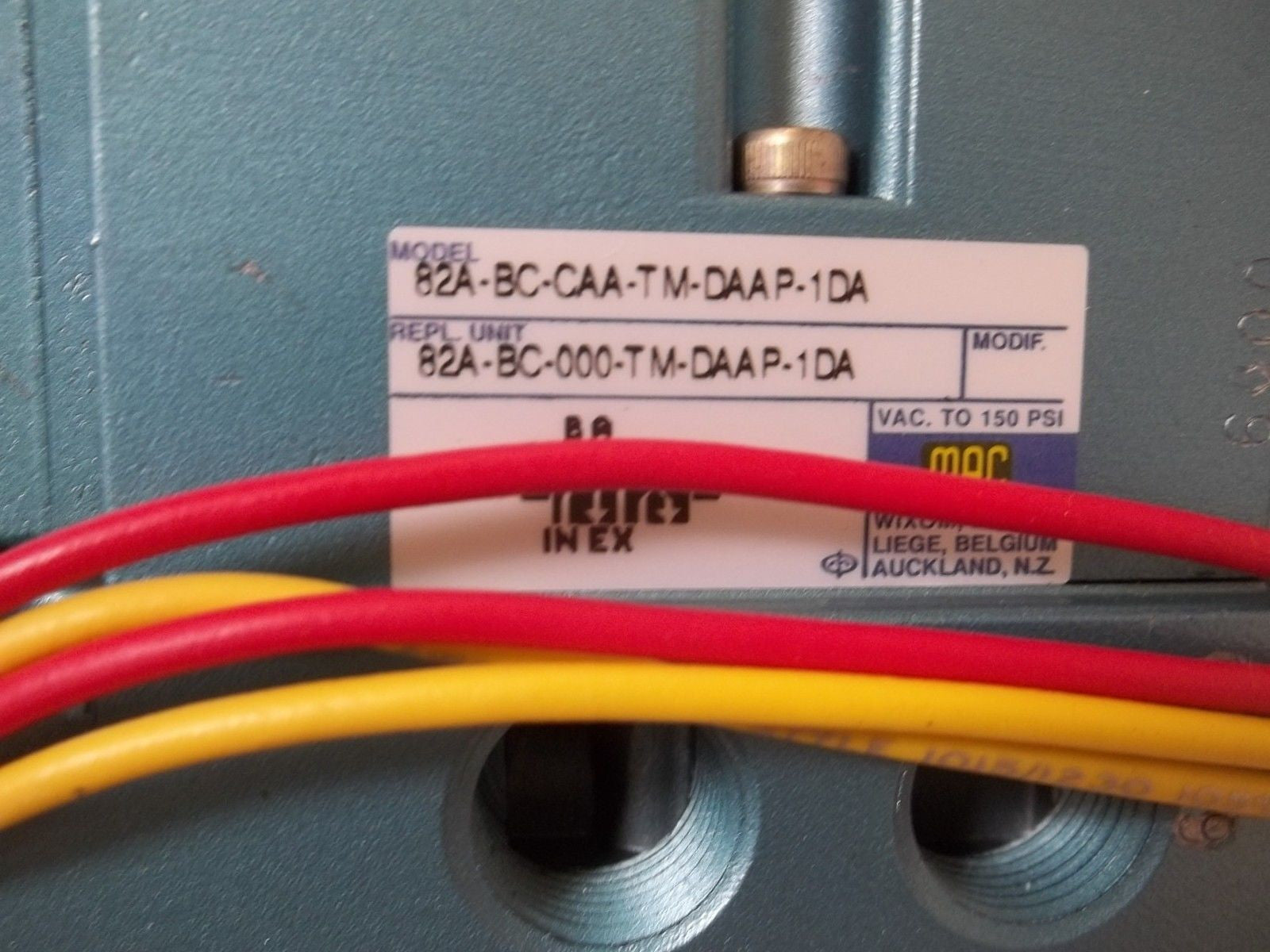 MAC 82A-BC-CAA-TM-DAAP-1DA SOLENOID VALVE *NEW NO BOX*