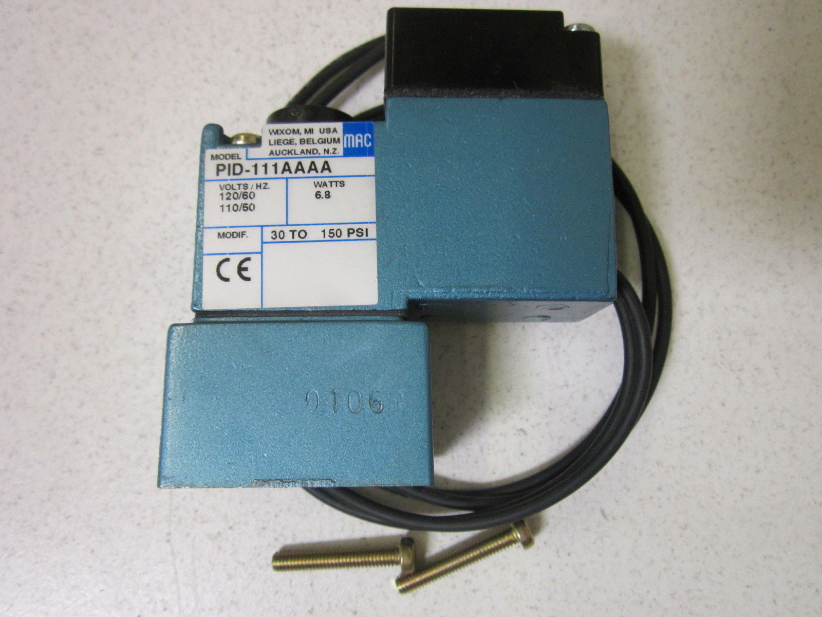 MAC PID-111AA SOLENOID VALVE *NEW IN BOX*