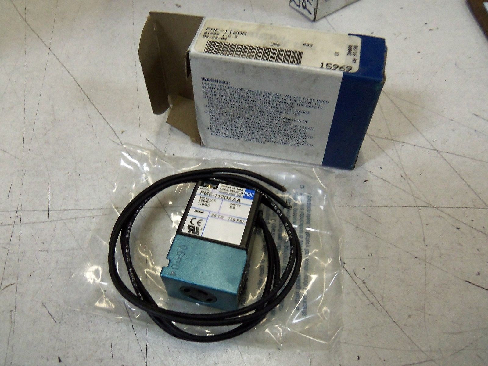 MAC PME-112DAAA SOLENOID VALVE *NEW IN BOX*