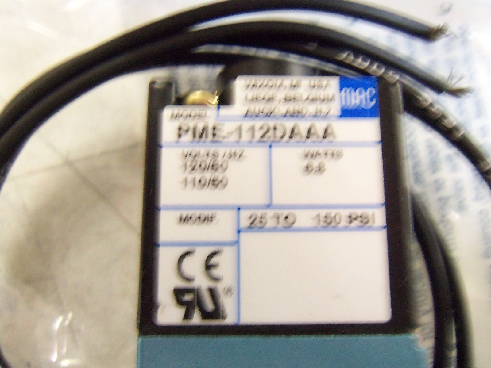 MAC PME-112DAAA SOLENOID VALVE *NEW IN BOX*