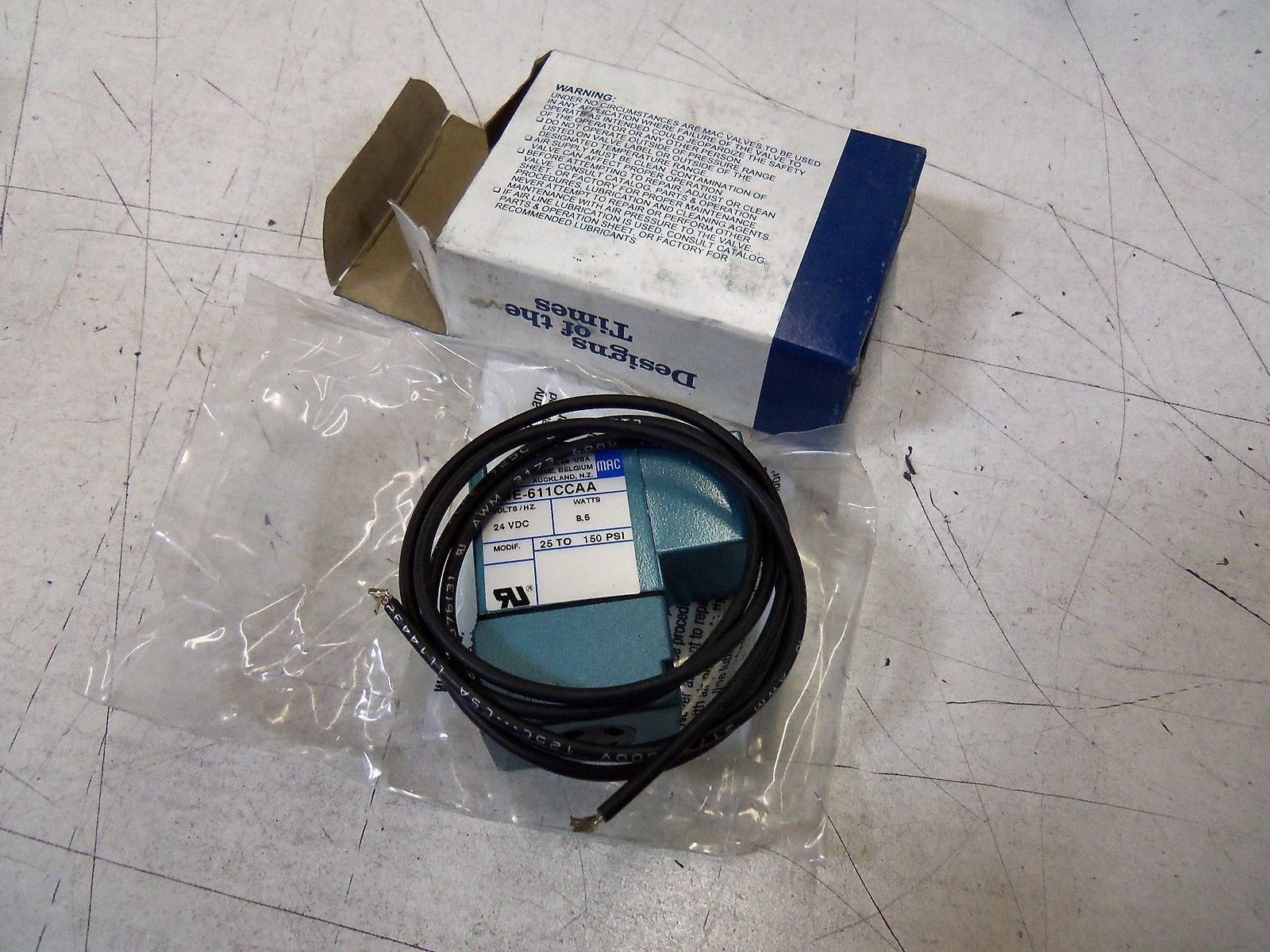 MAC PME-611CCAA VALVE *NEW IN BOX*