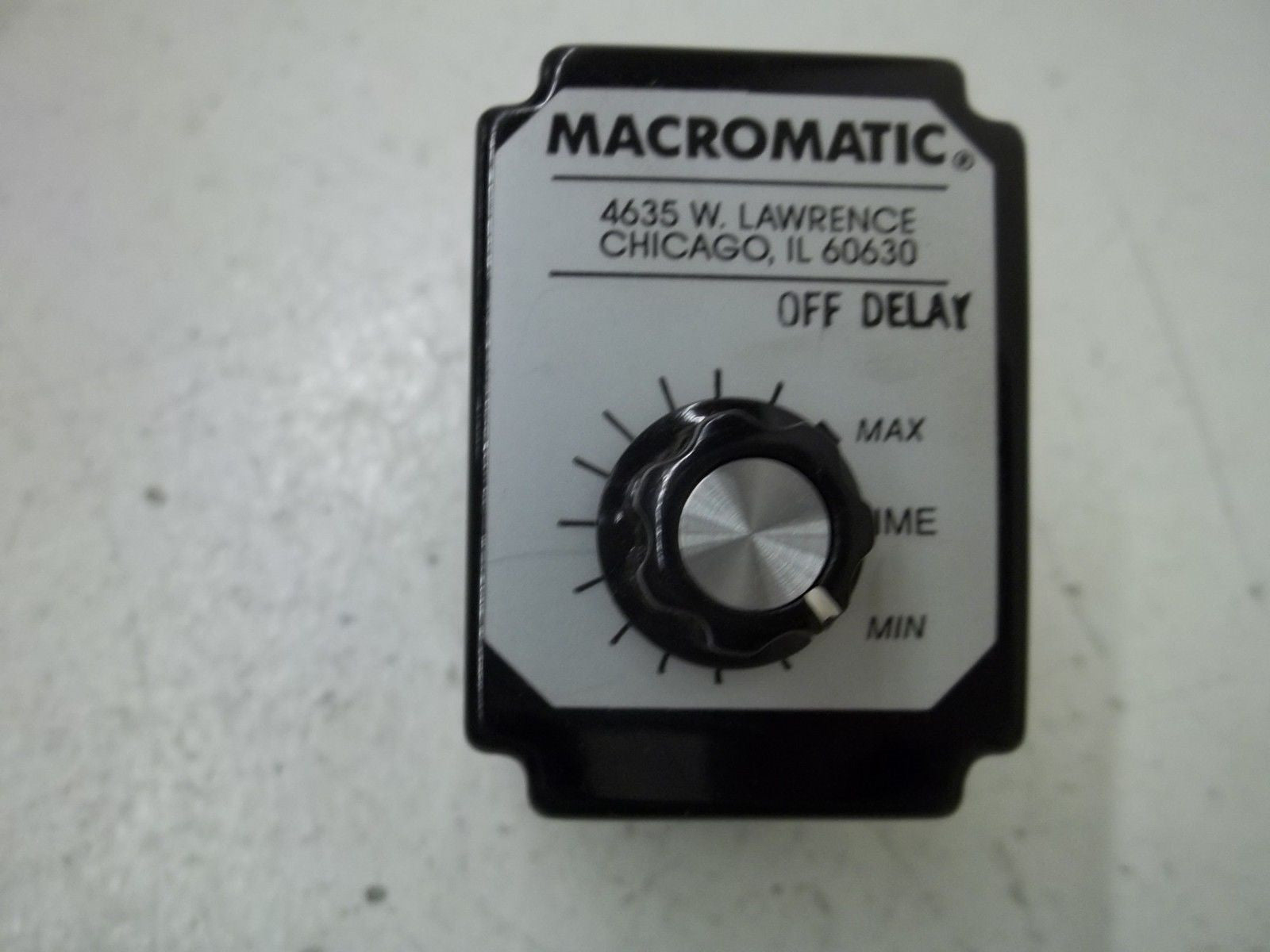 MACROMATIC SS51622-05 SOLID SATE TIME DELAY  RELAY 120V *NEW IN BOX*