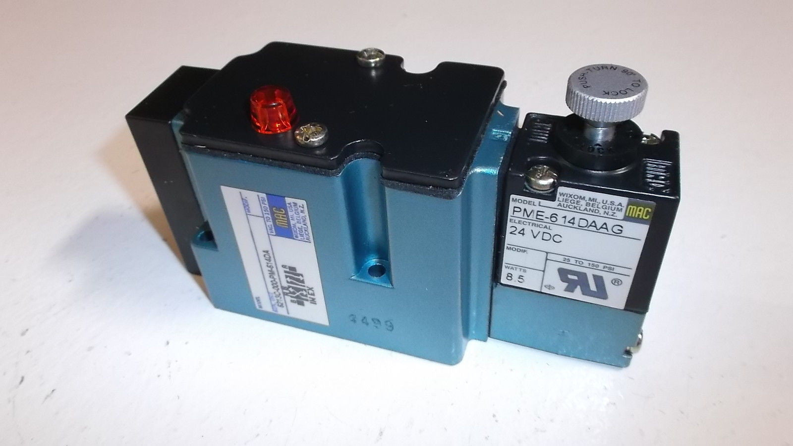 MAC SOLENOID VALVE 6213C-00-DM-614DA *NEW IN BOX*