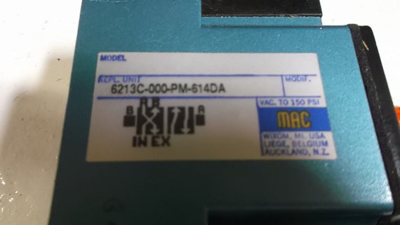 MAC SOLENOID VALVE 6213C-00-DM-614DA *NEW IN BOX*