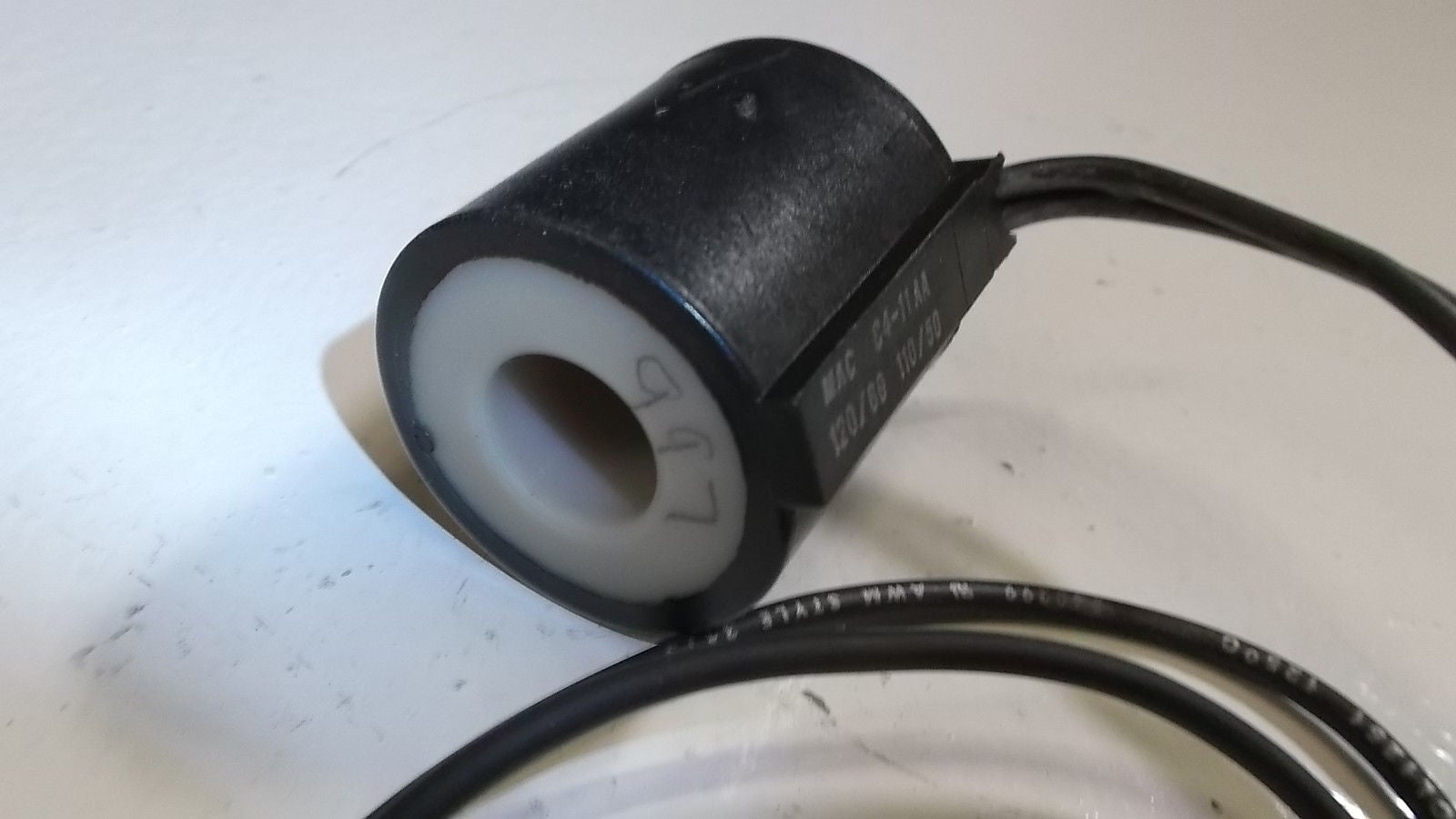 MAC C4-11AA SOLENOID COIL 110/120V *USED*