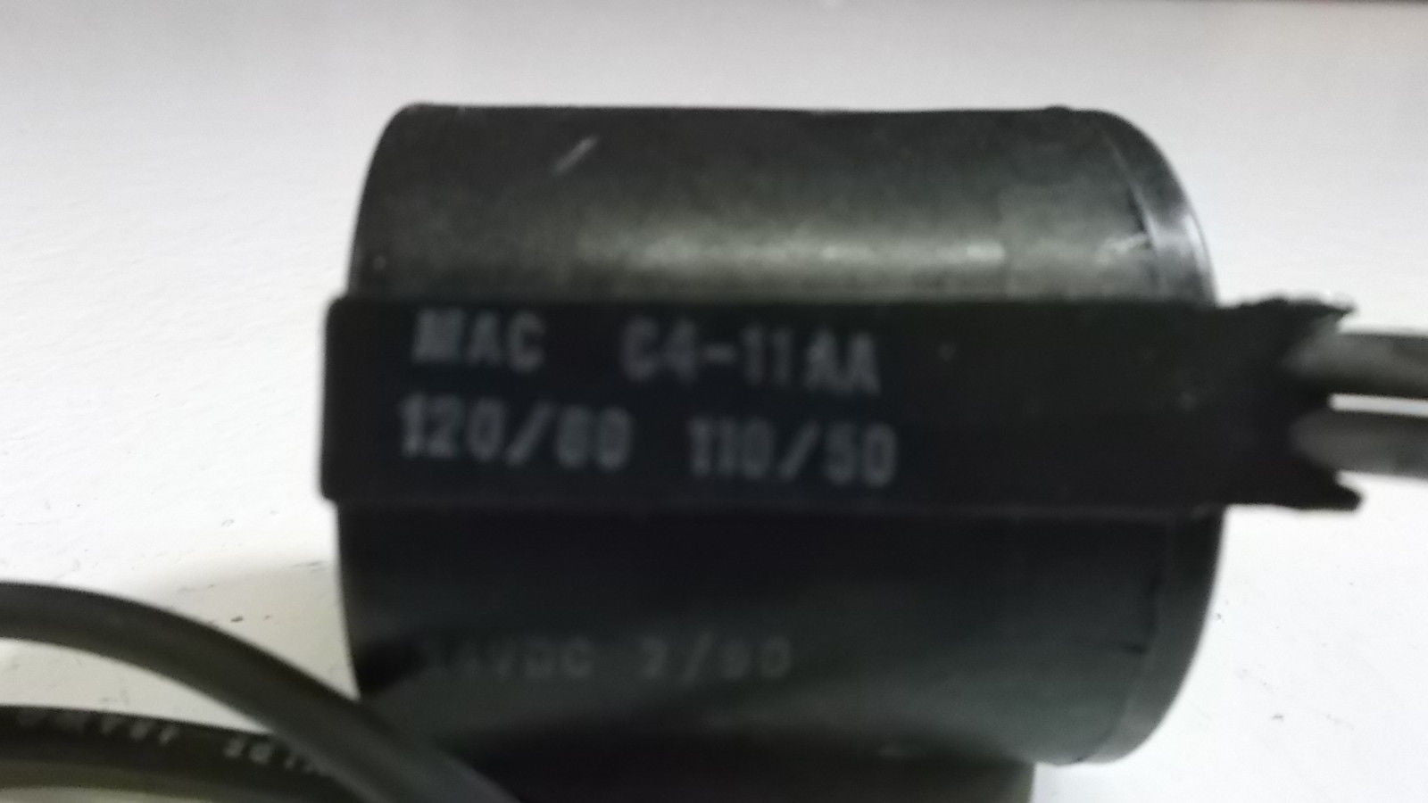 MAC C4-11AA SOLENOID COIL 110/120V *USED*