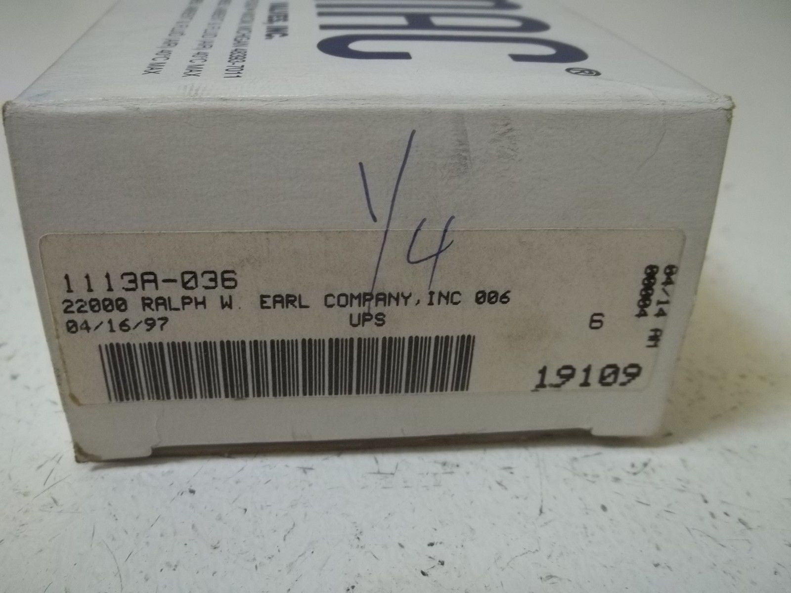 MAC VALVE 1113A-036 PUSH BUTTON OPERATOR *NEW IN BOX*