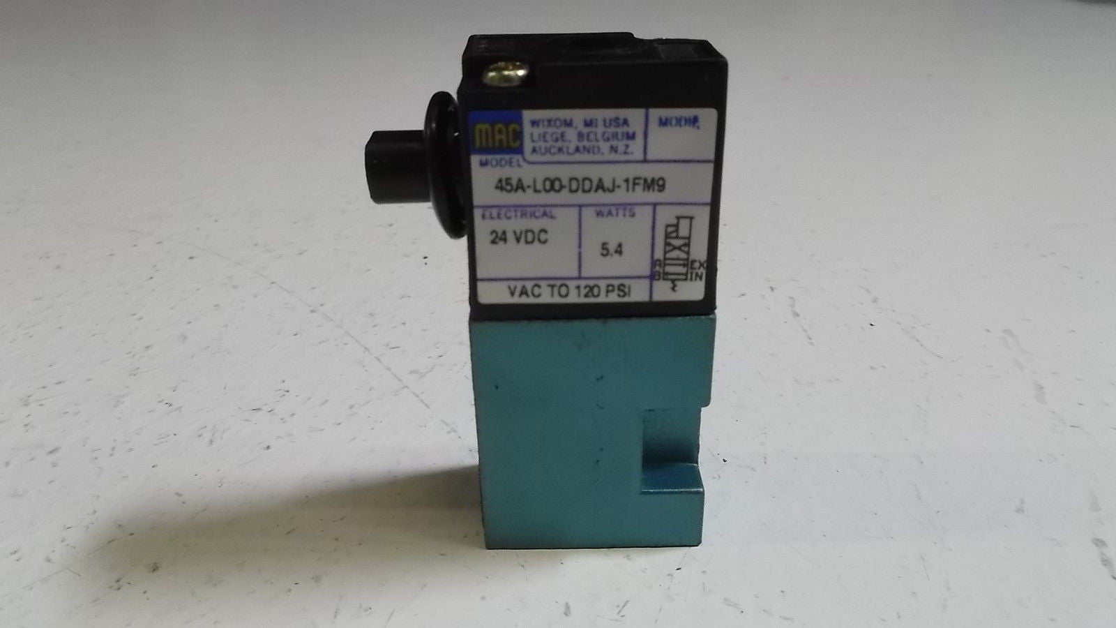 MAC VALVE 45A-L00-DDAJ-1FM9 *USED*