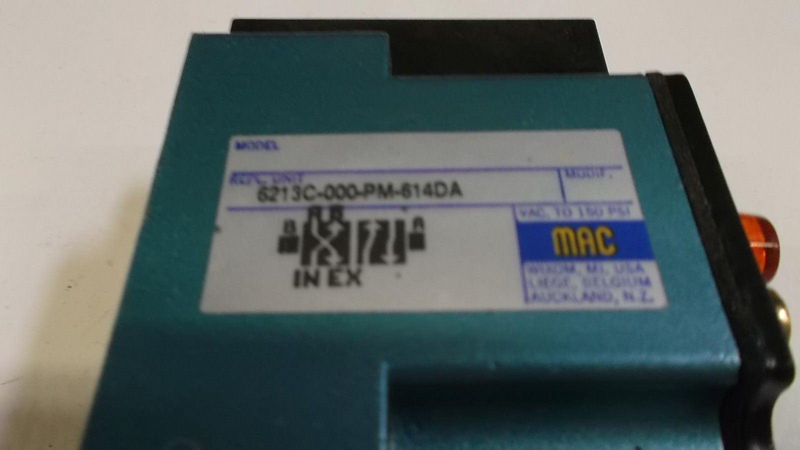 MAC VALVE 6213C-000-PM-614DA *NEW IN BOX*