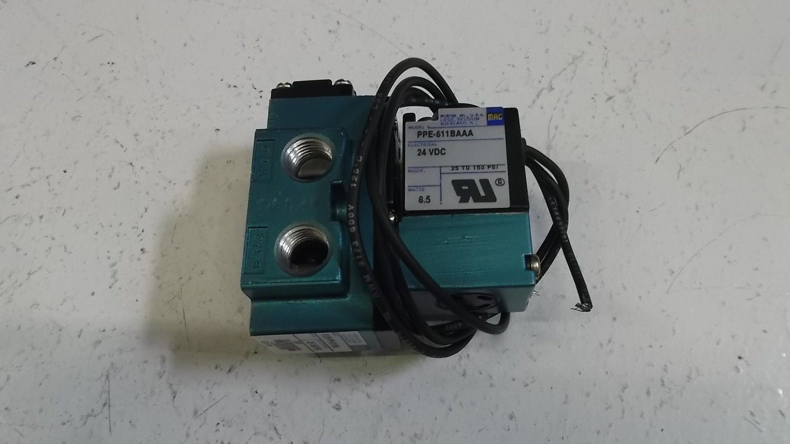 MAC VALVE 912B-PP-611BA *NEW IN BOX*