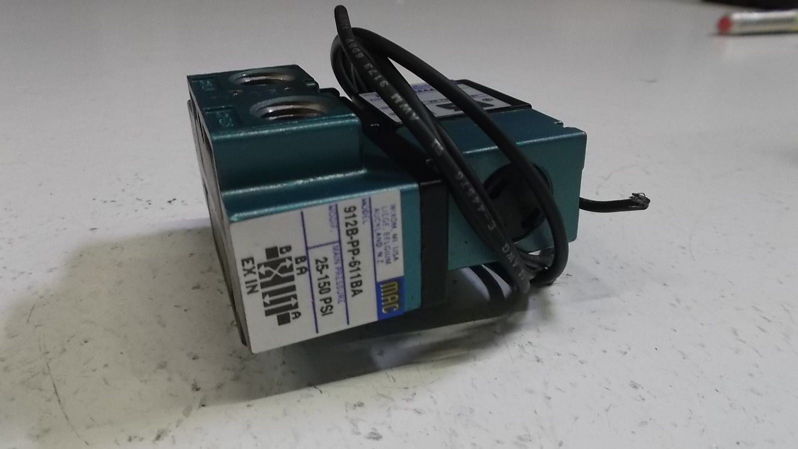 MAC VALVE 912B-PP-611BA *NEW IN BOX*