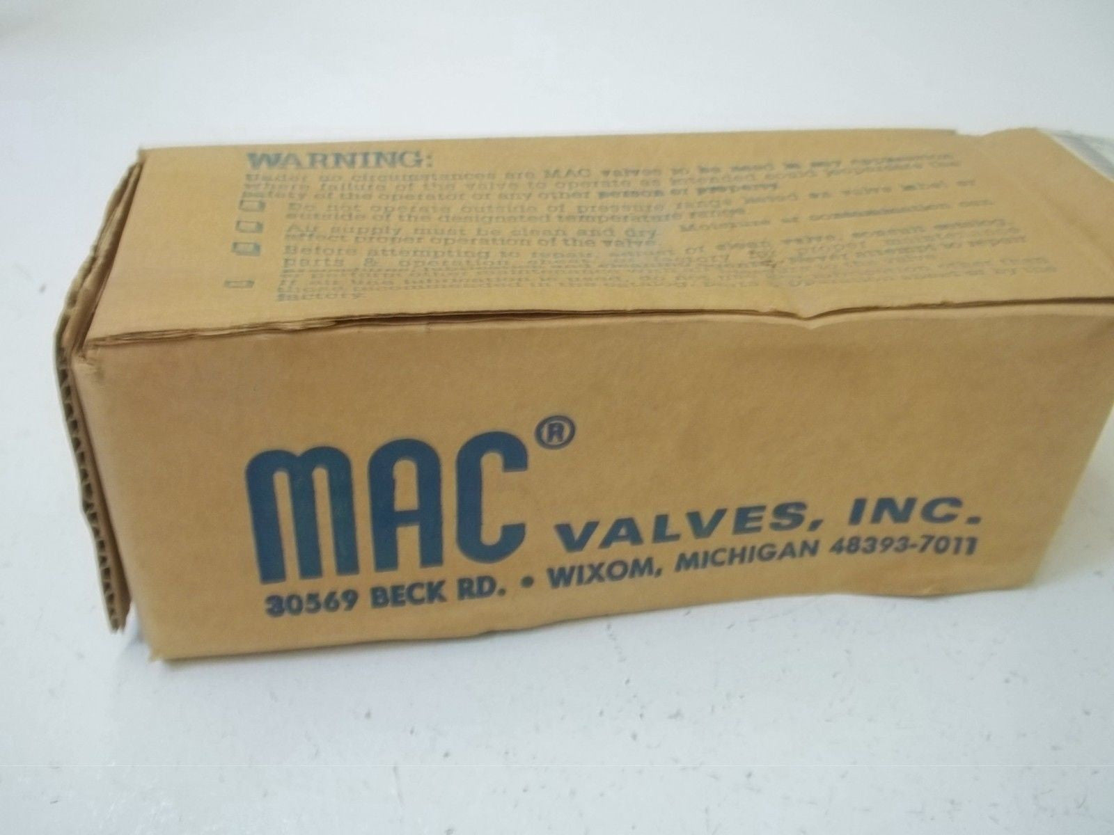 MAC VALVE INC. 413A-BBA-DM-DDAJ-1JD SOLENOID VALVE *NEW IN BOX*