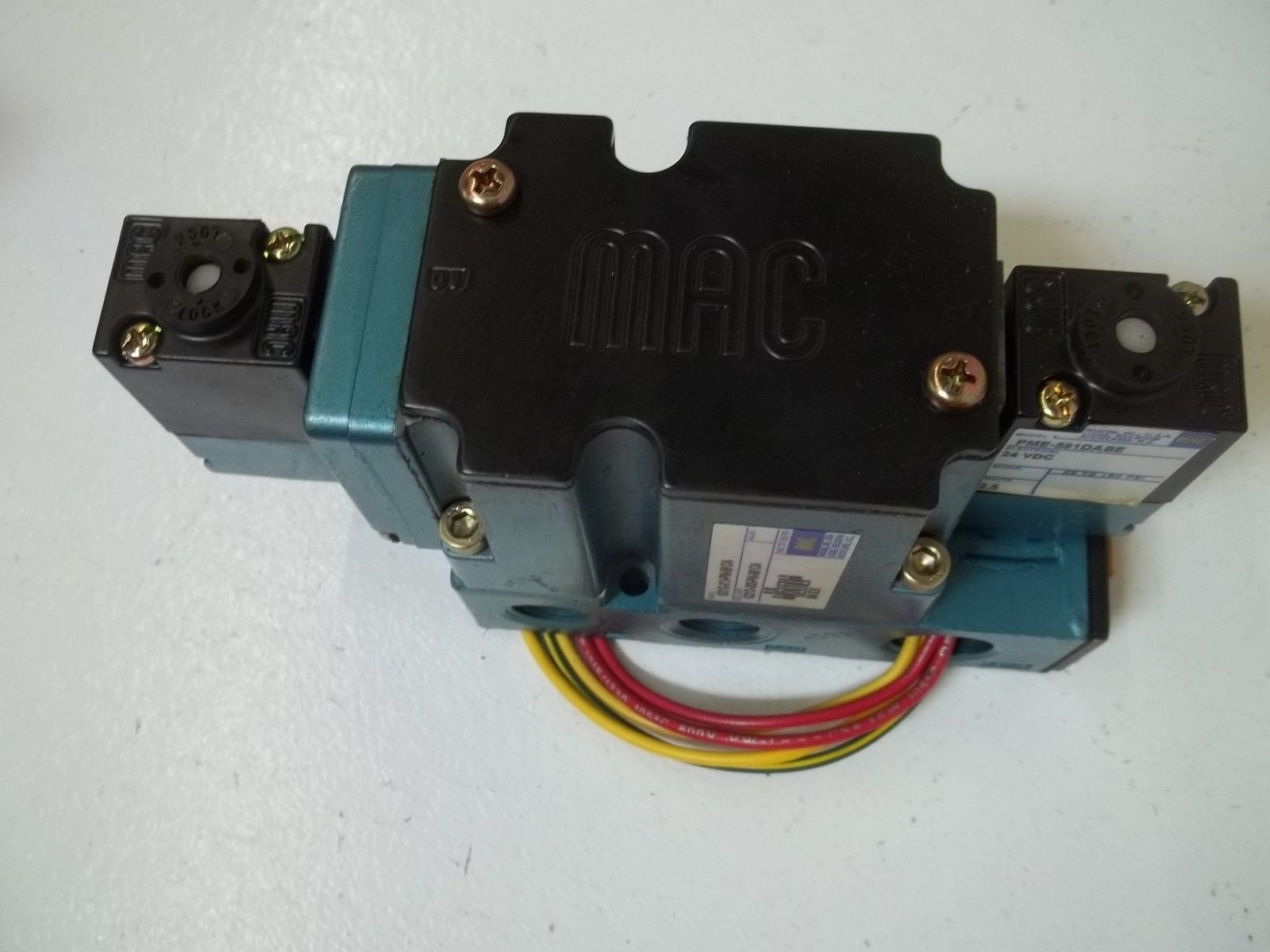MAC VALVE INC. 6321D-213-PM-591DA SOLENOID VALVE *USED*