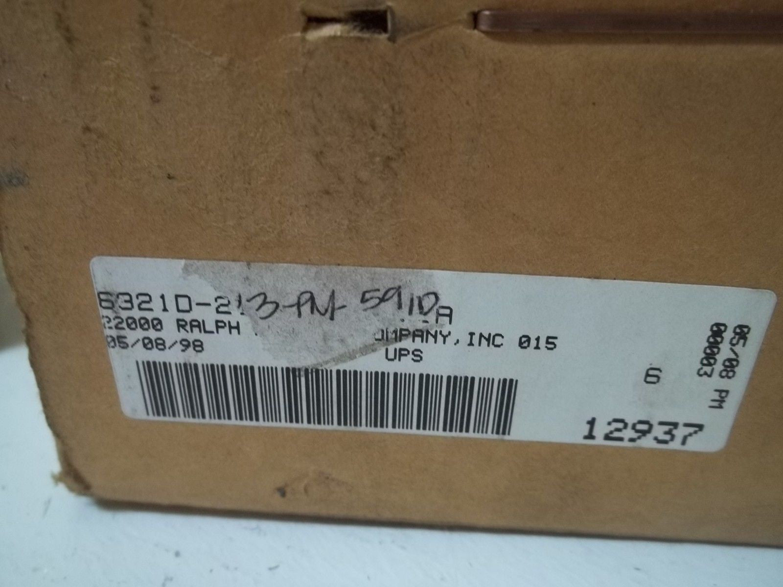 MAC VALVE INC. 6321D-213-PM-591DA SOLENOID VALVE *USED*