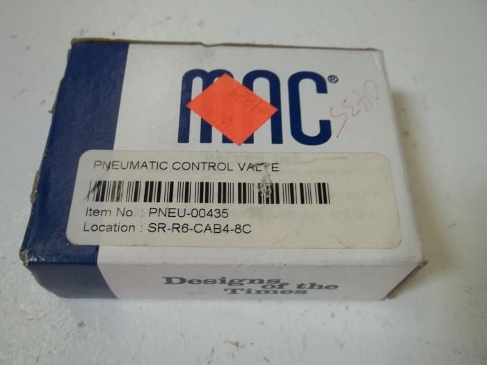 MAC VALVE INC. DDAJ-1KJ SOLENOID VALVE *NEW IN BOX*