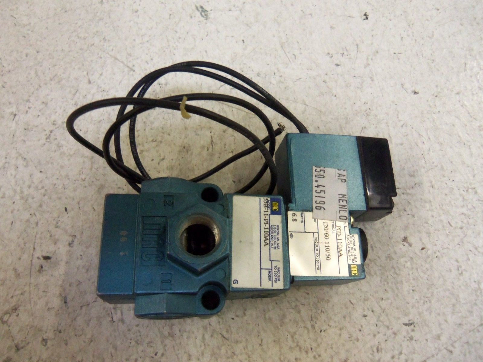 MAC VALVE PID-110AA *USED*