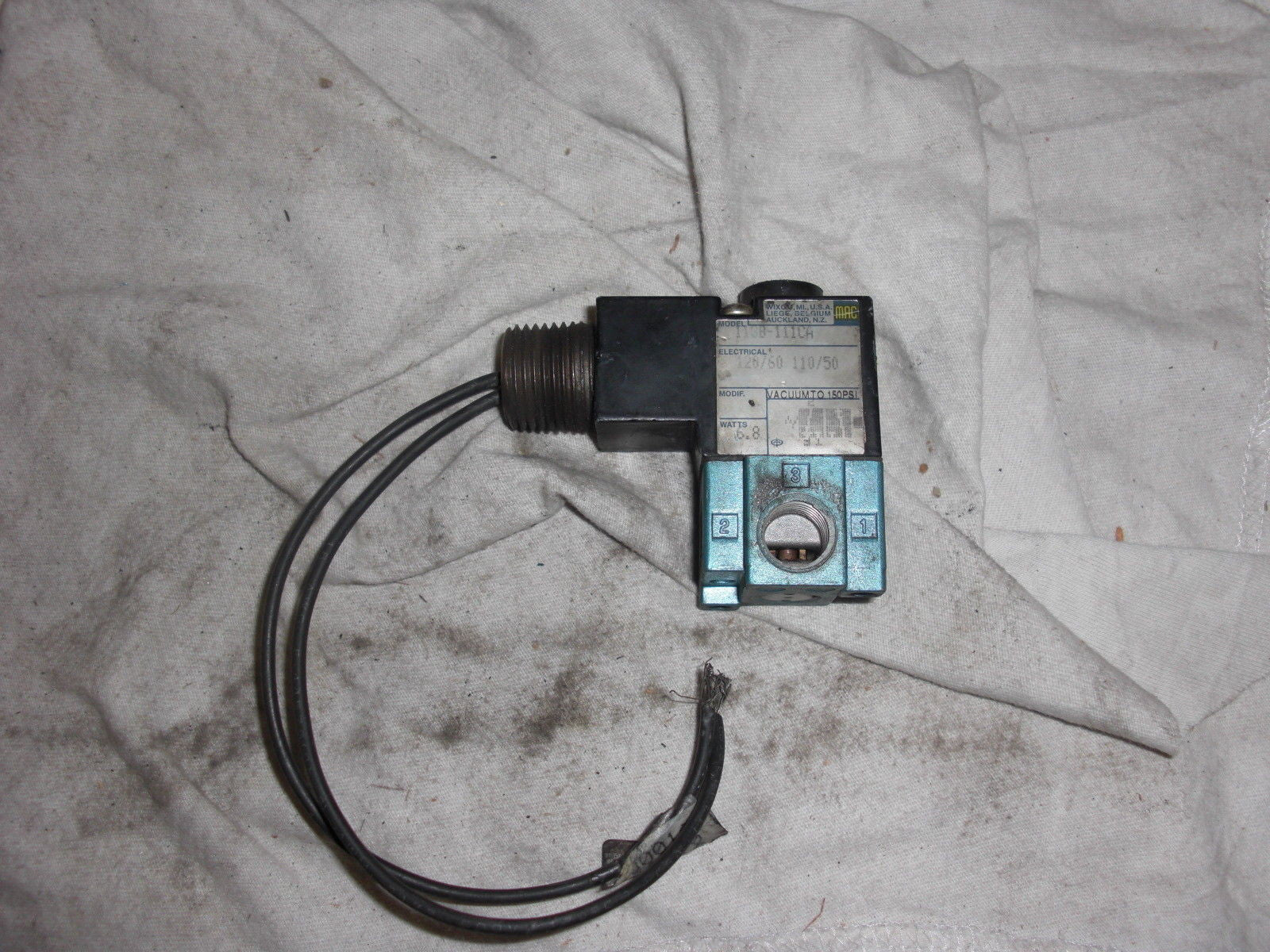 MAC VALVES 113B-111CA *USED*
