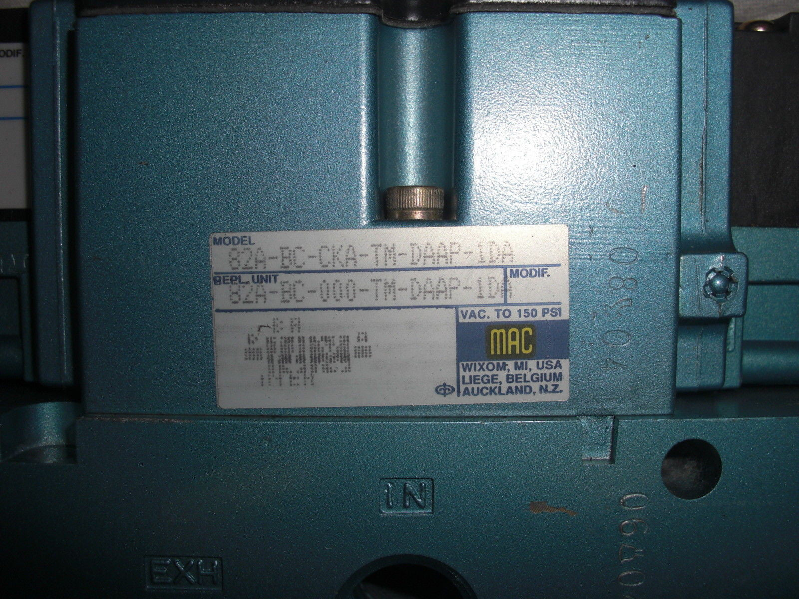 MAC VALVES 67A-A2-BAA-DM-DDAJ-1JD *USED*