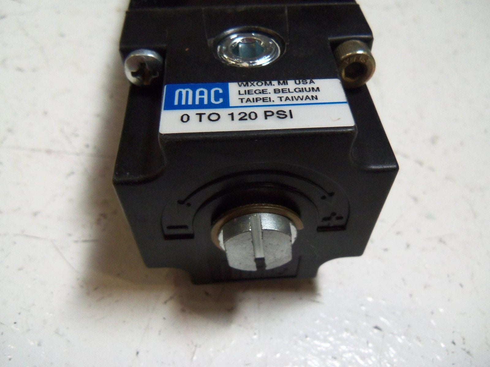 MAC VALVES PR82A-AADA SOLENOID VALVE *USED*