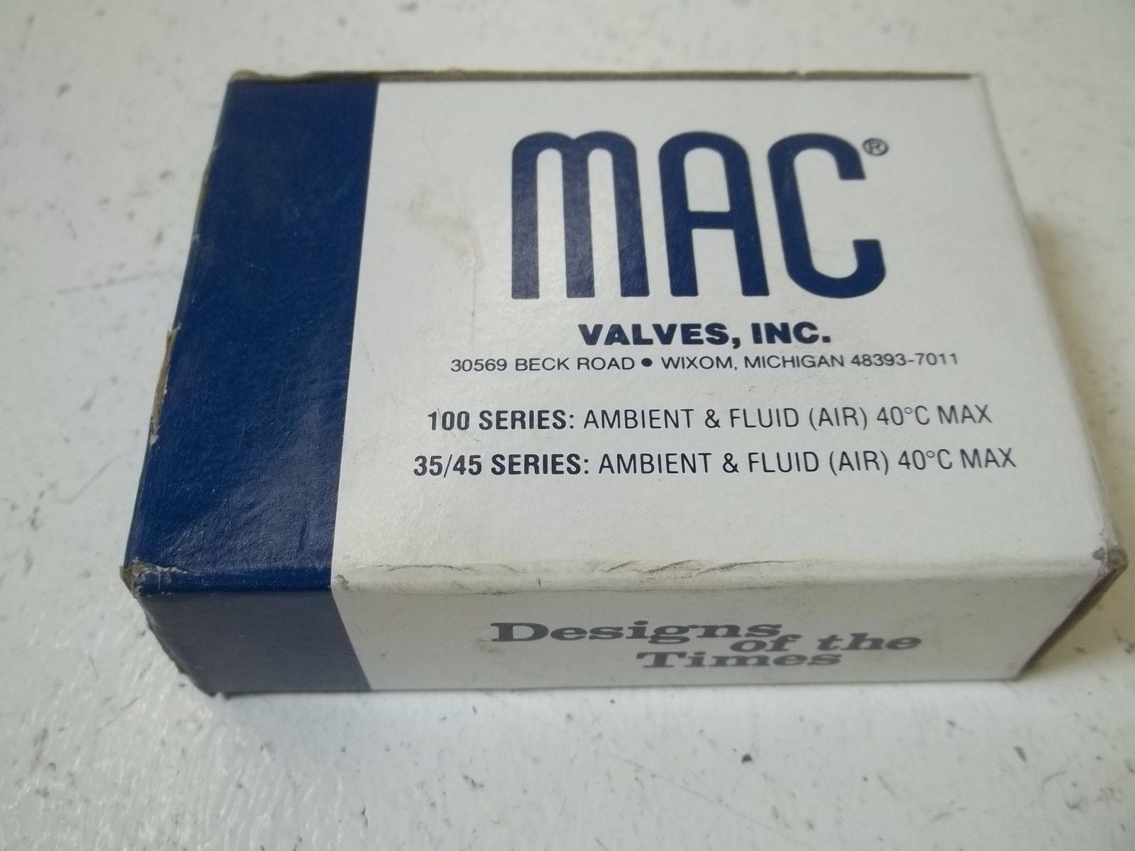 MAC VALVE TM-DDAP-1DA SOLENOID VALVE *NEW IN BOX*