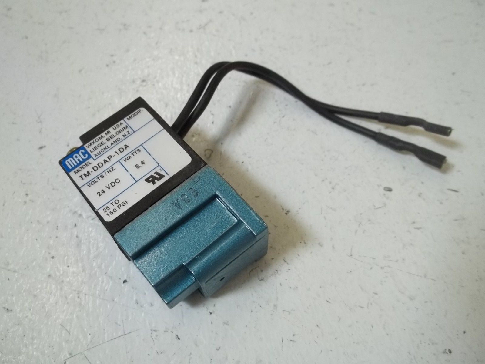 MAC VALVE TM-DDAP-1DA SOLENOID VALVE *NEW IN BOX*